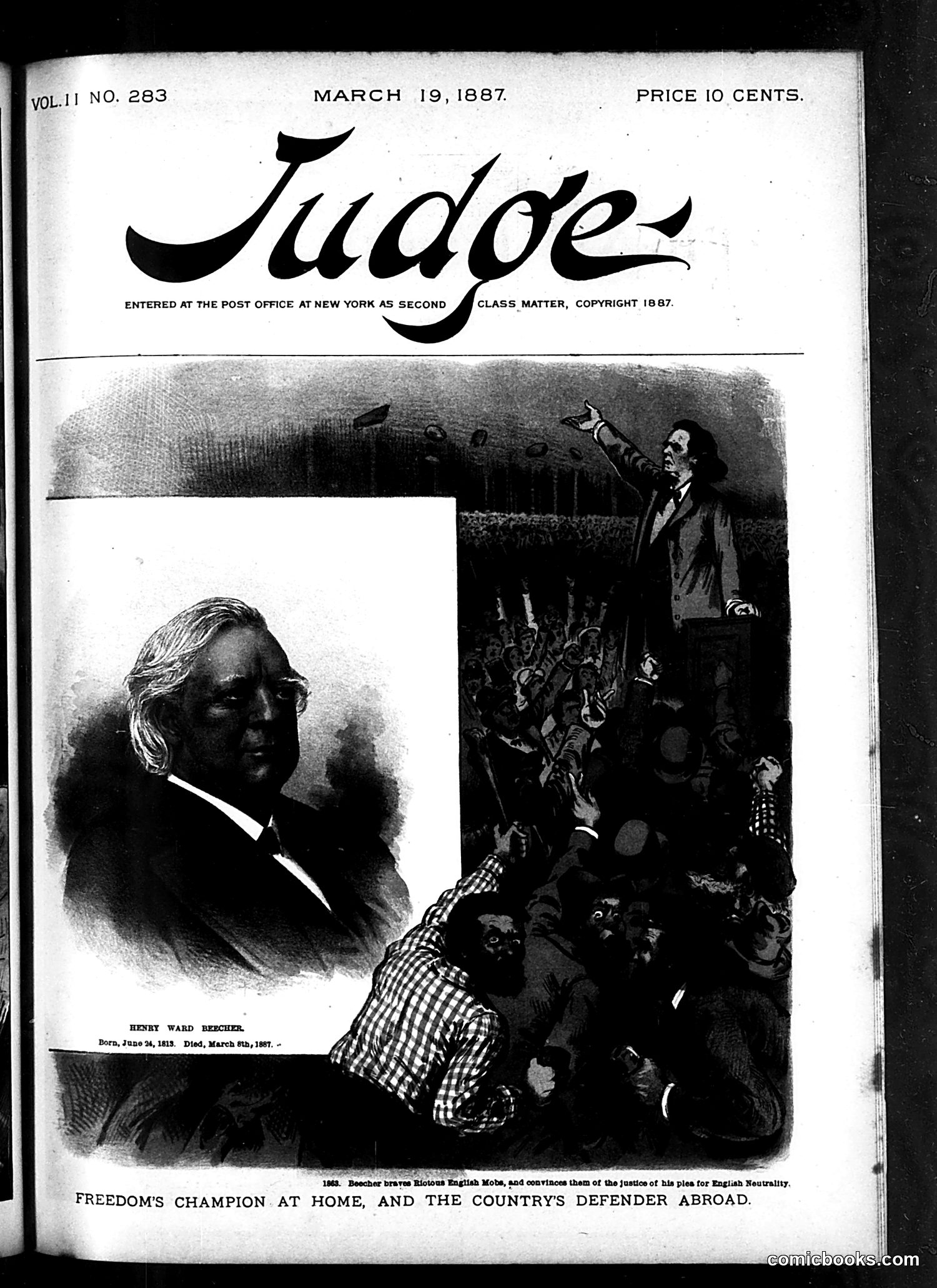 Judge — March 19, 1887