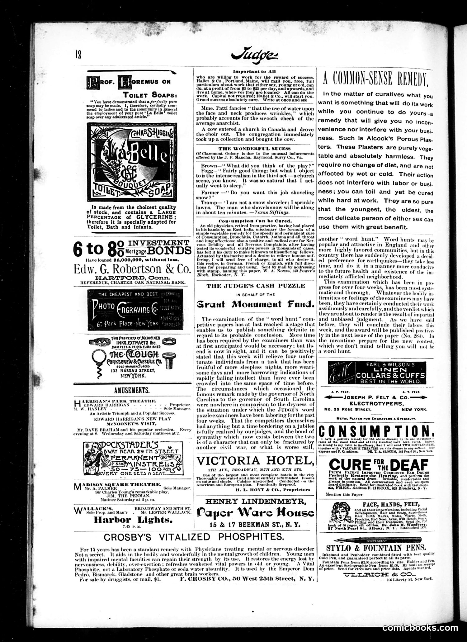 Judge — March 19, 1887 — page 12 of 16