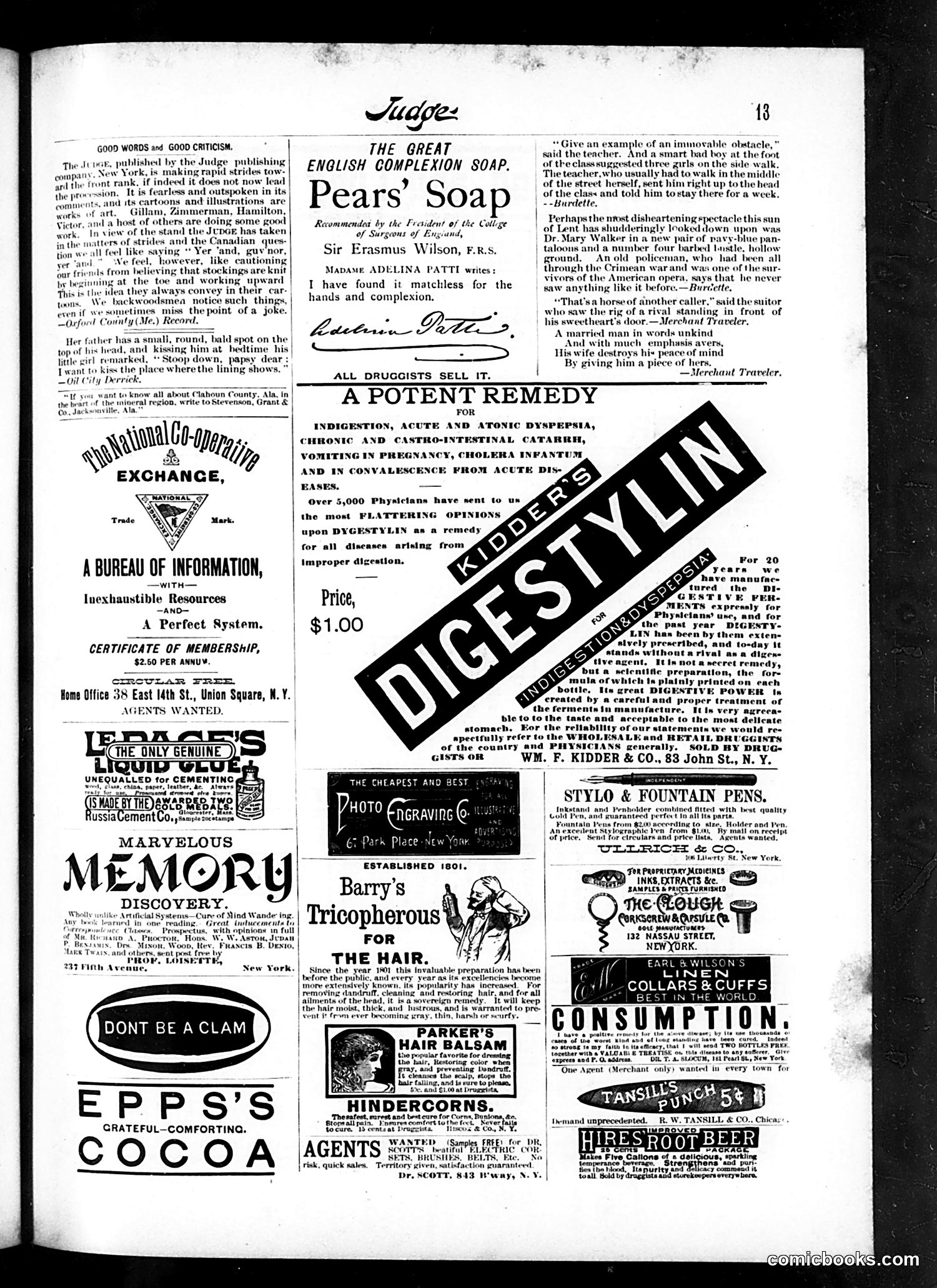 Judge — April 9, 1887 — page 13 of 17