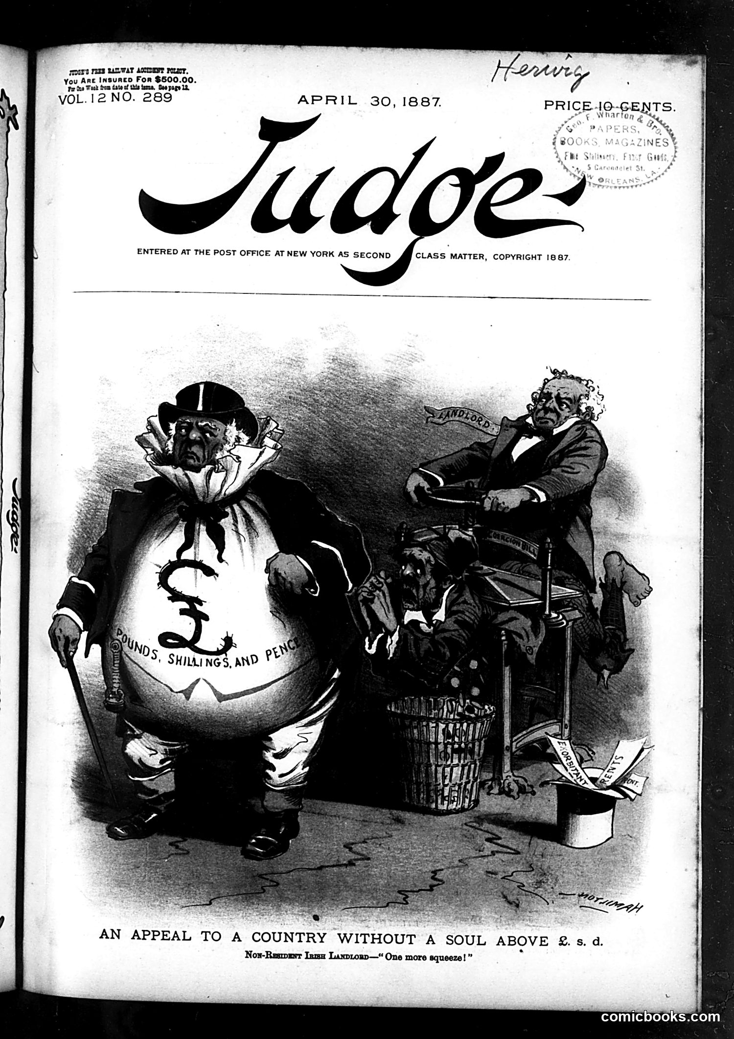 Judge — April 30, 1887