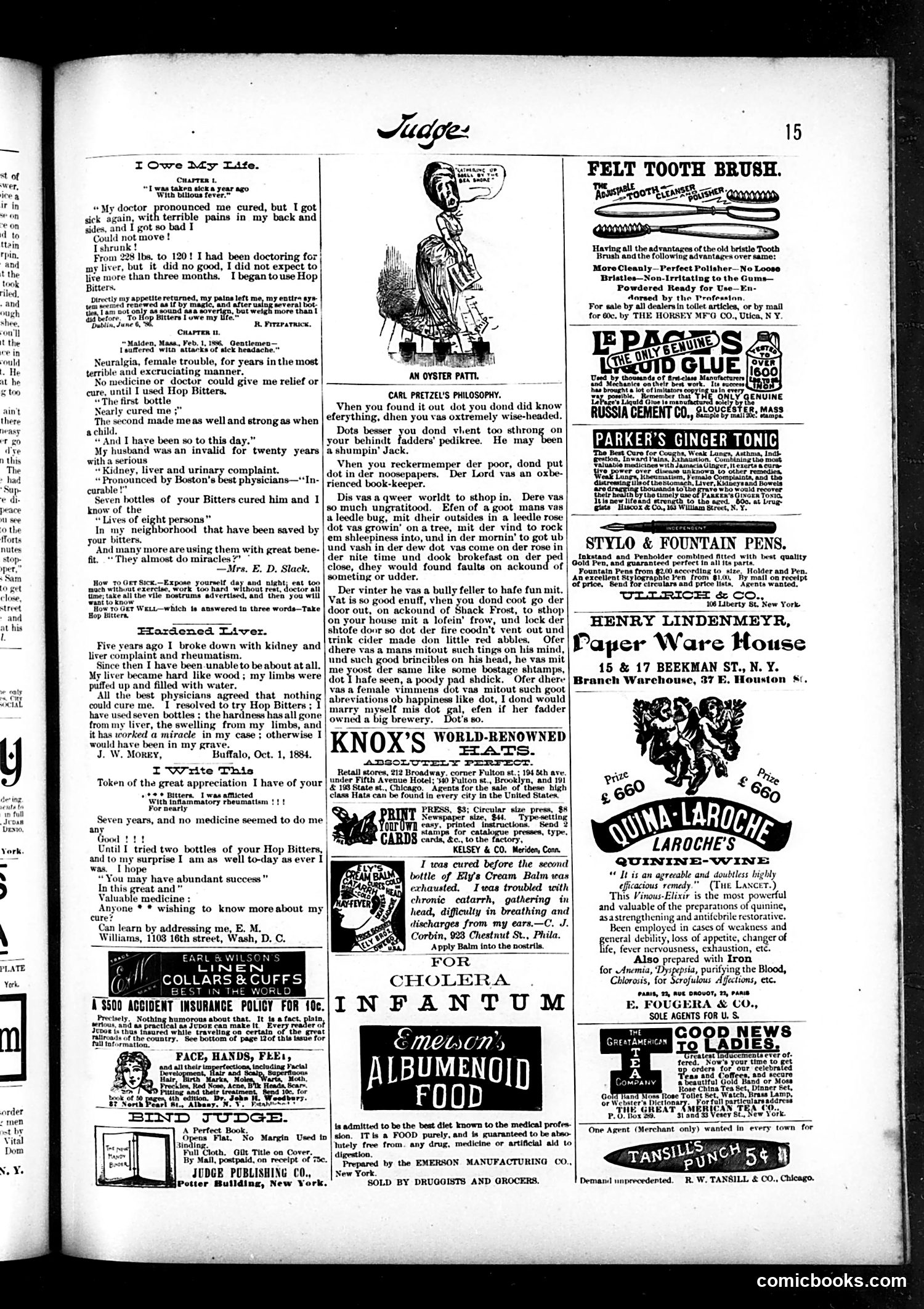 Judge — June 11, 1887 — page 15 of 16