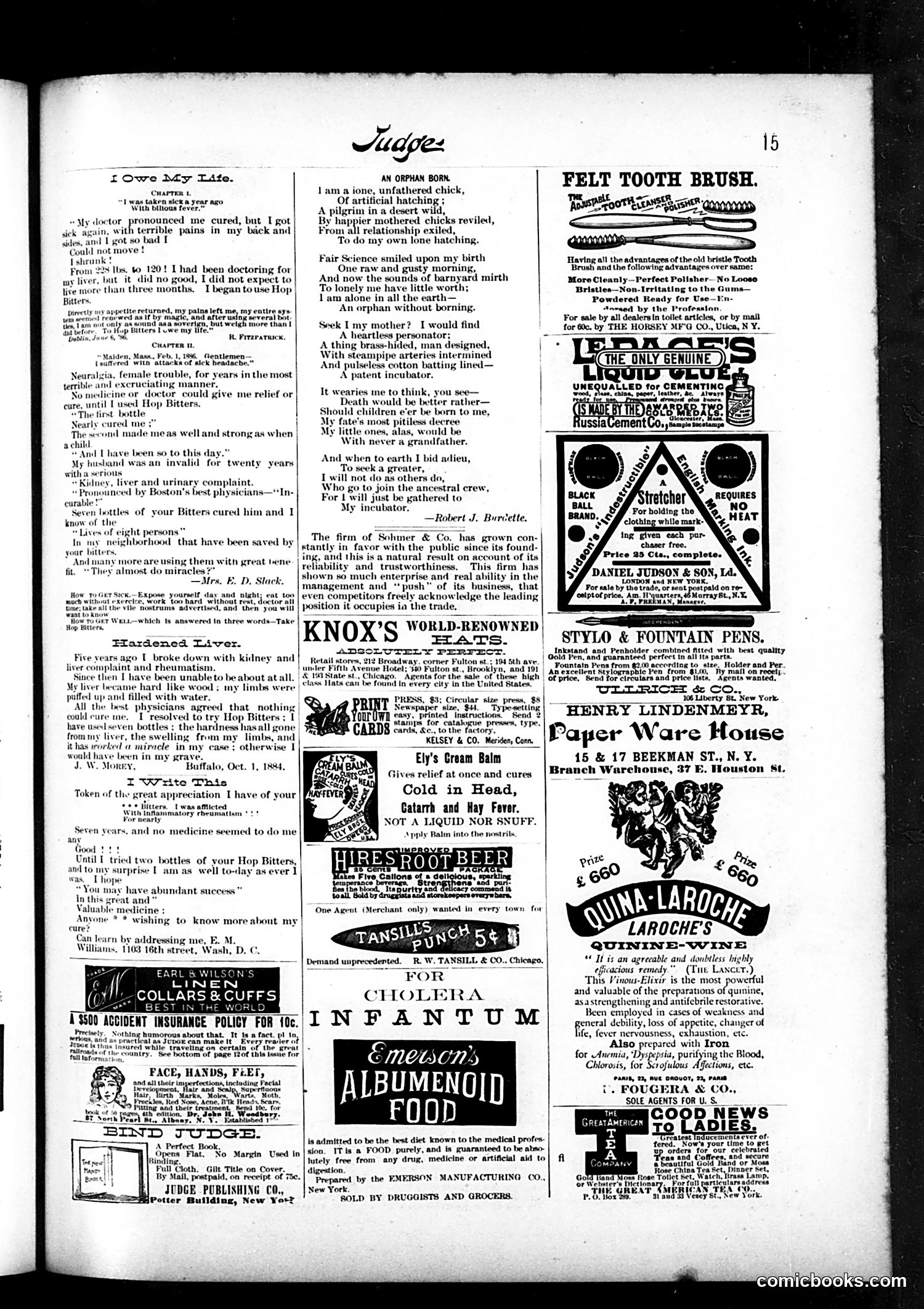 Judge — June 18, 1887 — page 15 of 16