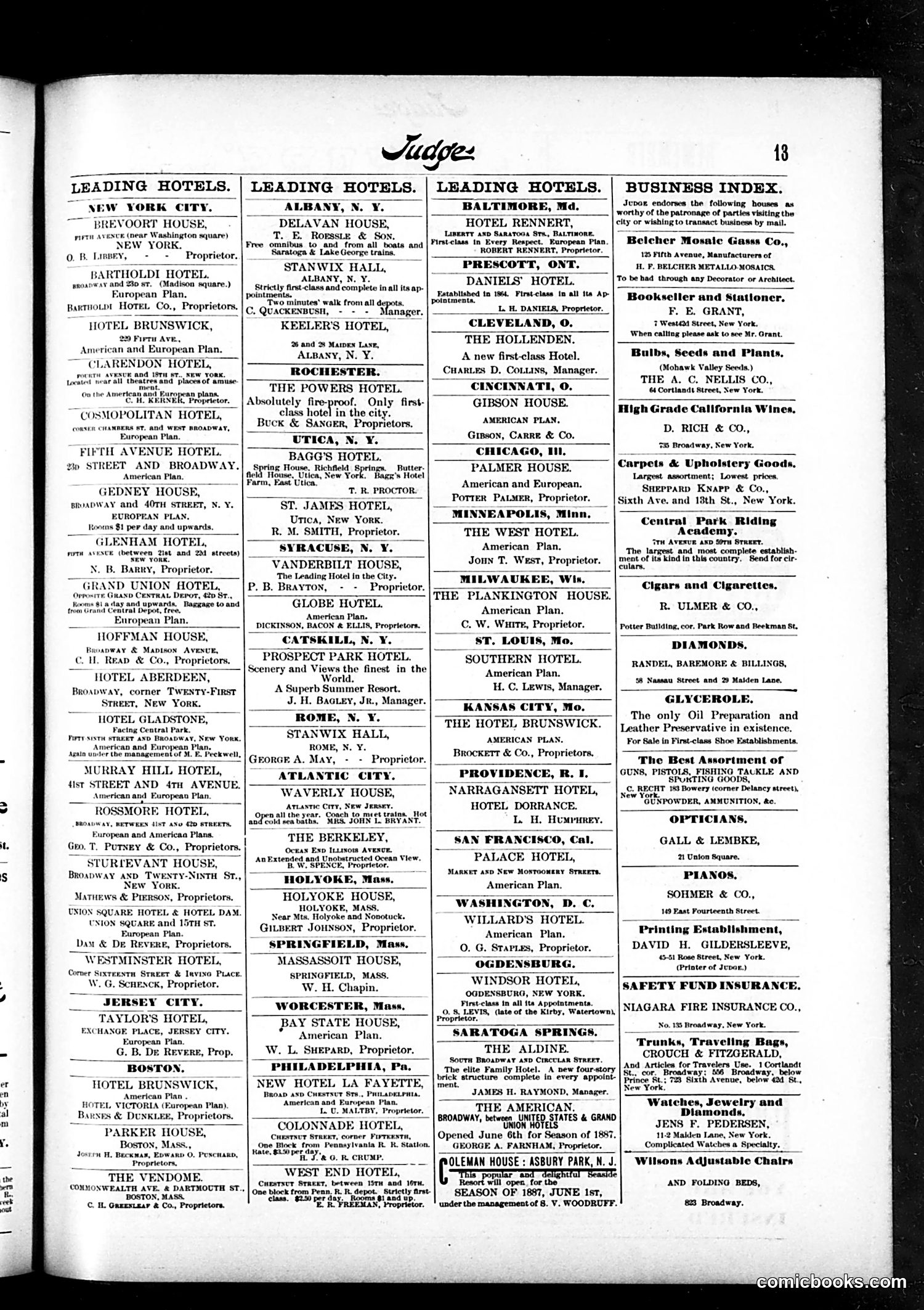 Judge — July 23, 1887 — page 13 of 16