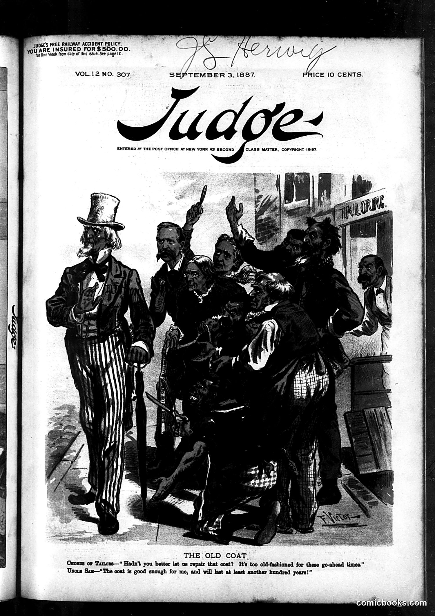 Judge — September 3, 1887