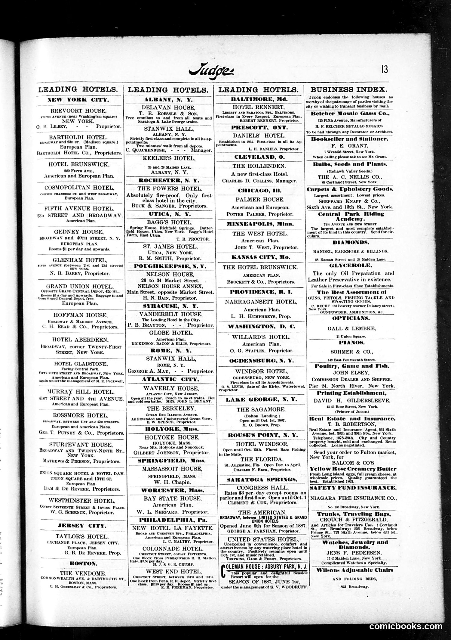Judge — September 3, 1887 — page 13 of 16