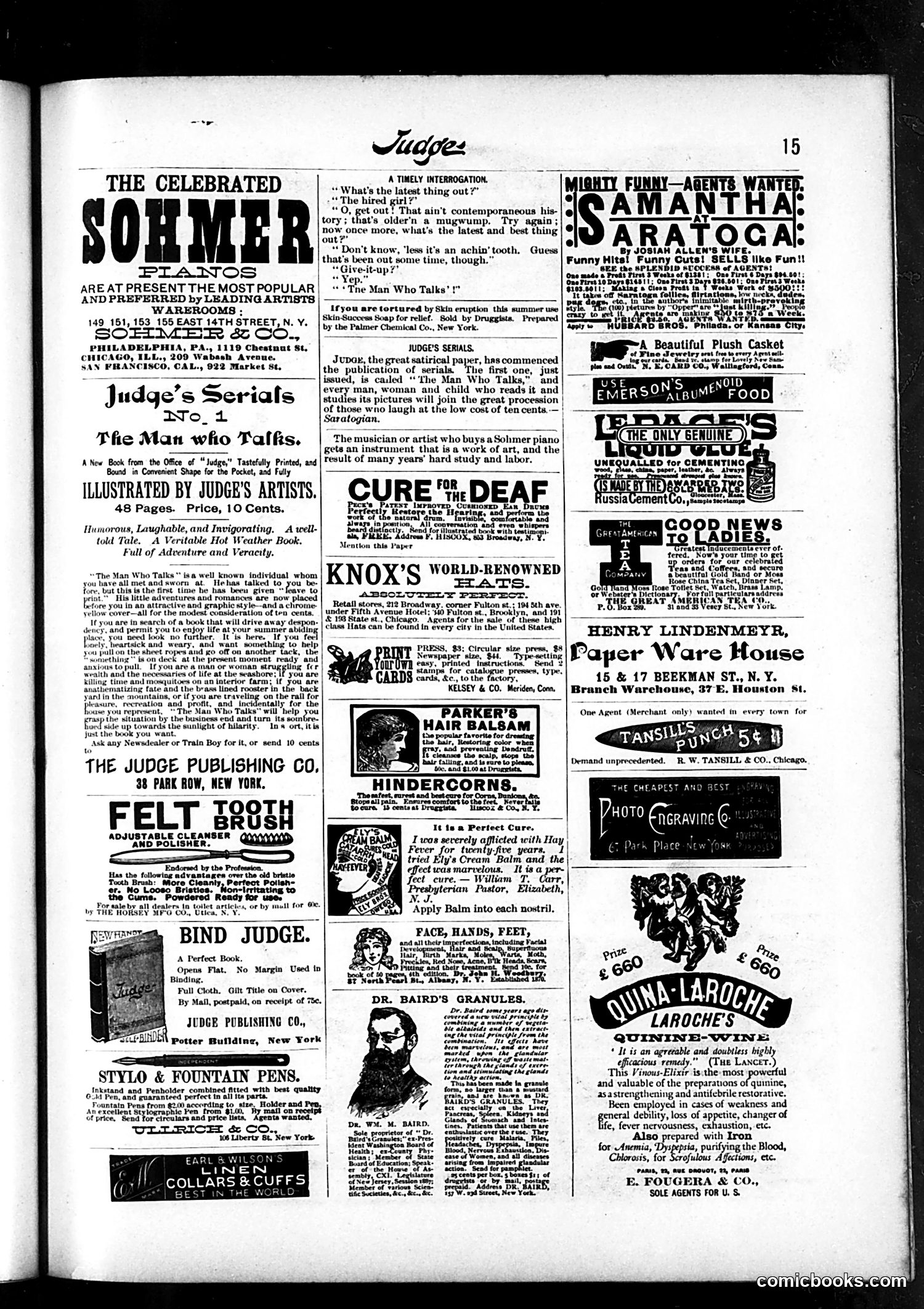 Judge — September 10, 1887 — page 15 of 16