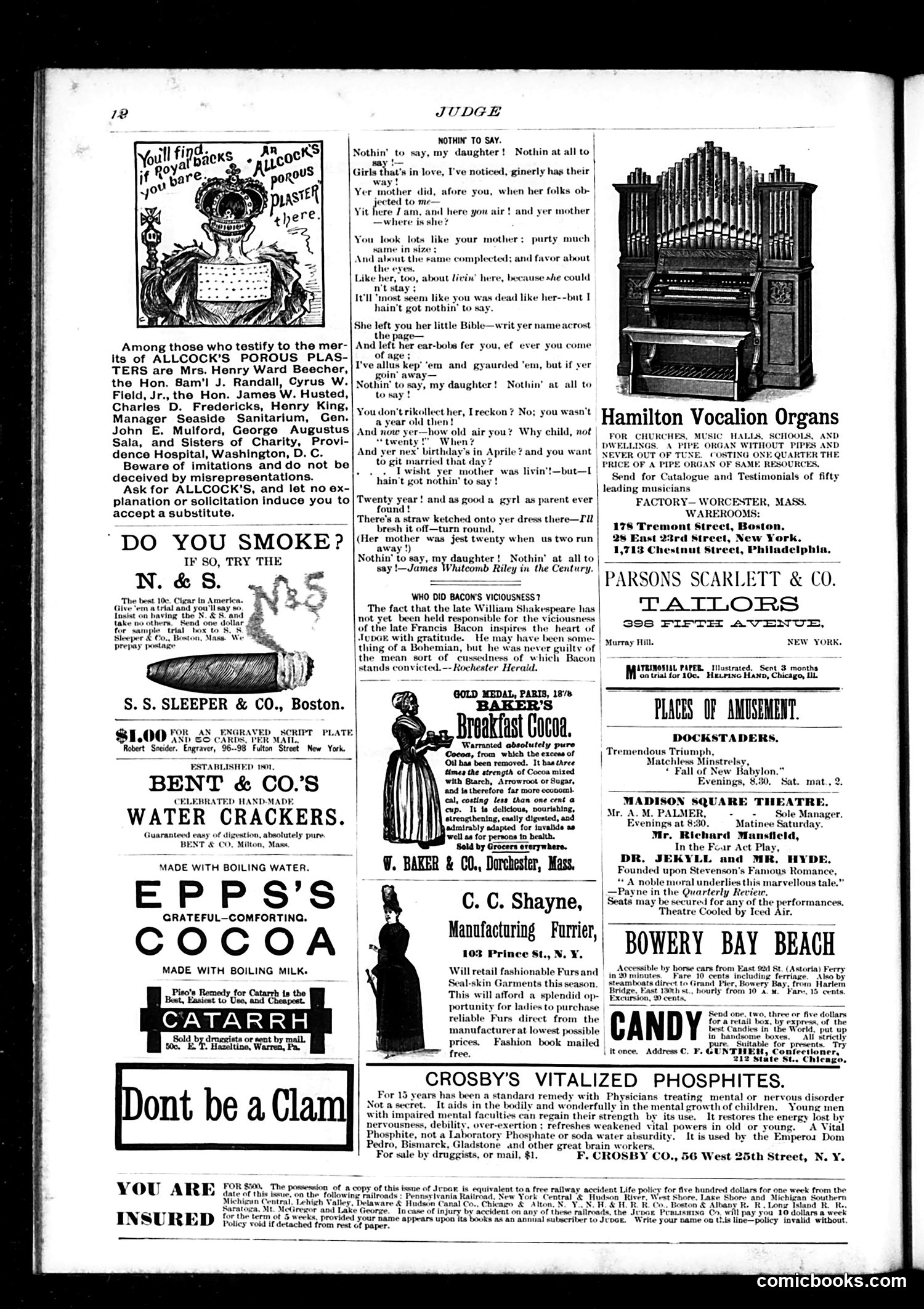 Judge — October 1, 1887 — page 12 of 16