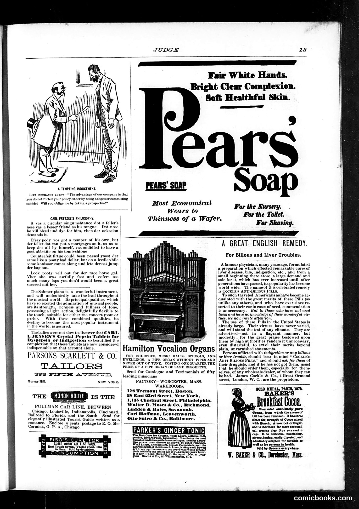 Judge — October 15, 1887 — page 13 of 16