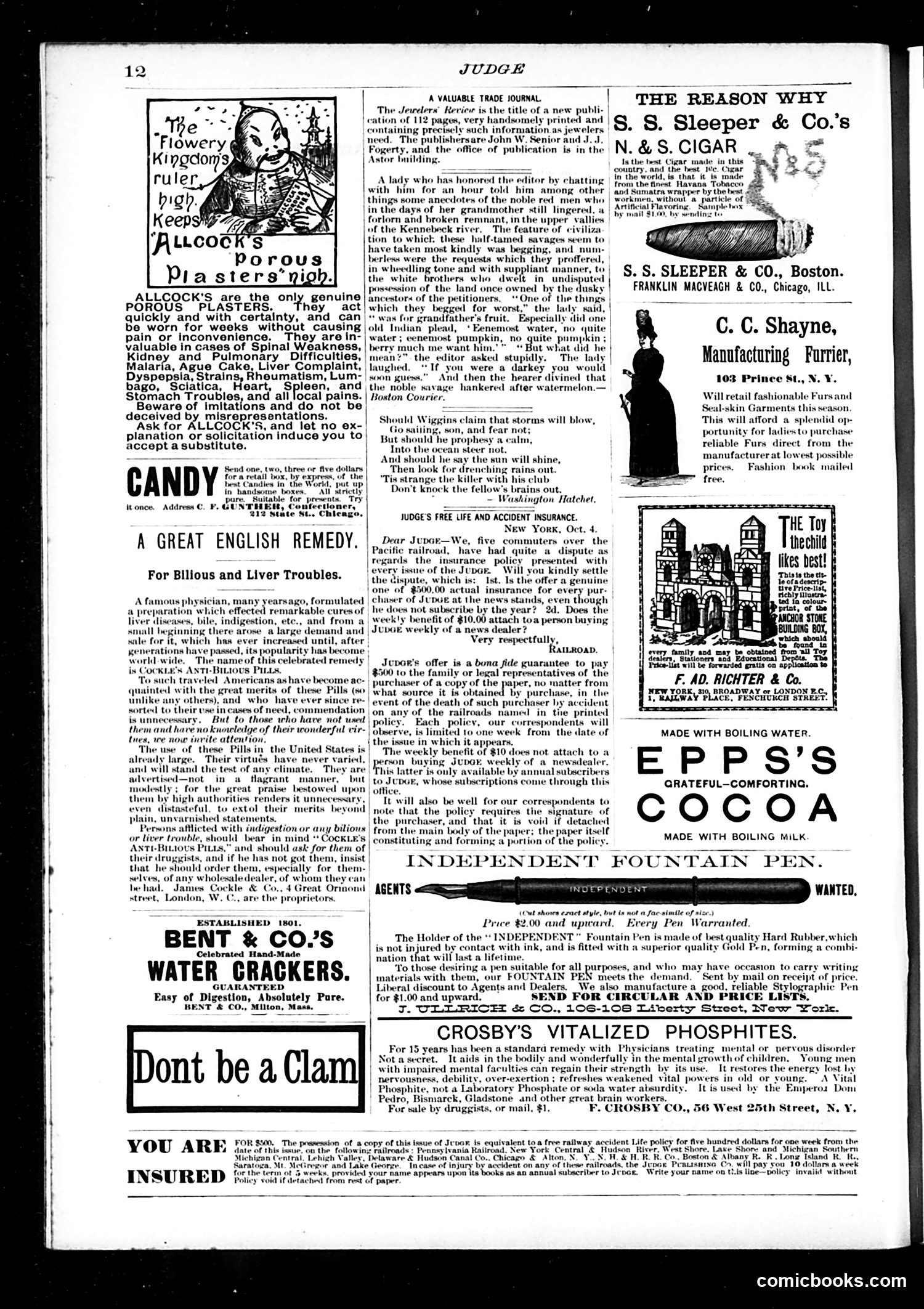 Judge — October 22, 1887 — page 12 of 16