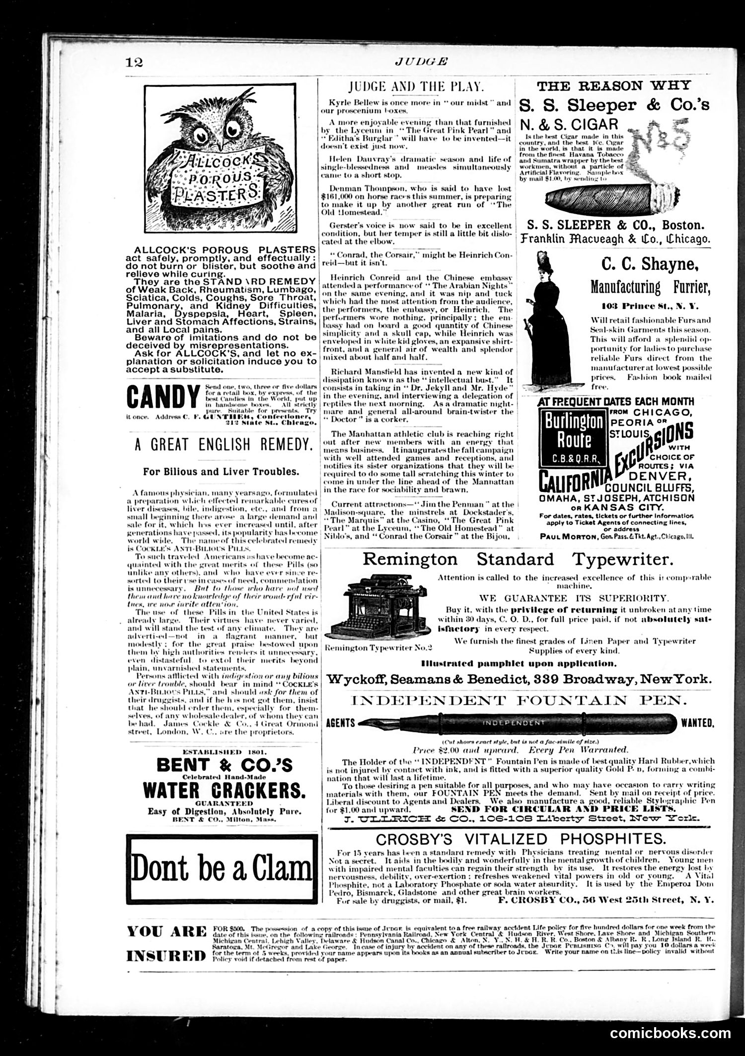 Judge — October 29, 1887 — page 12 of 16