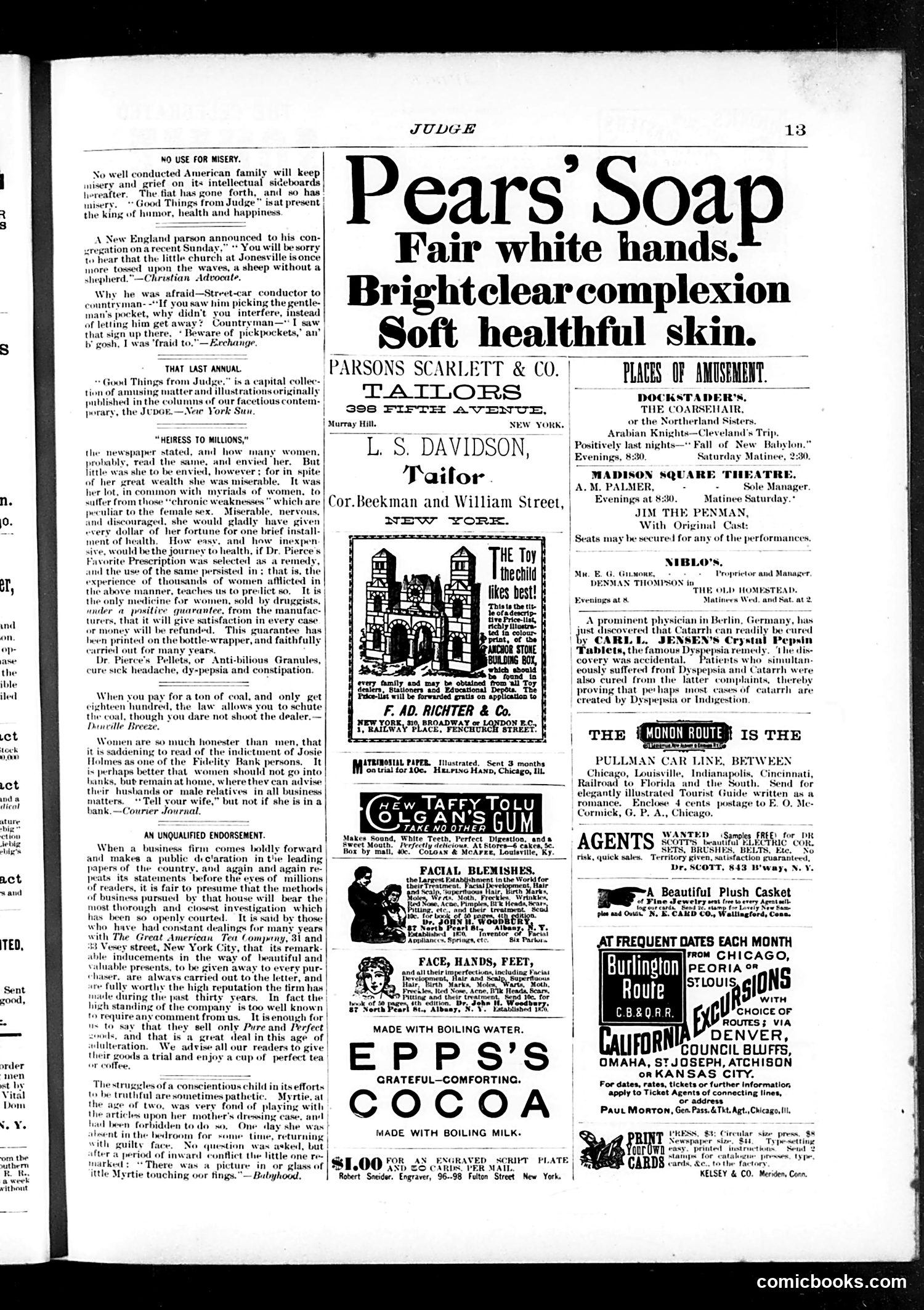 Judge — November 5, 1887 — page 13 of 16