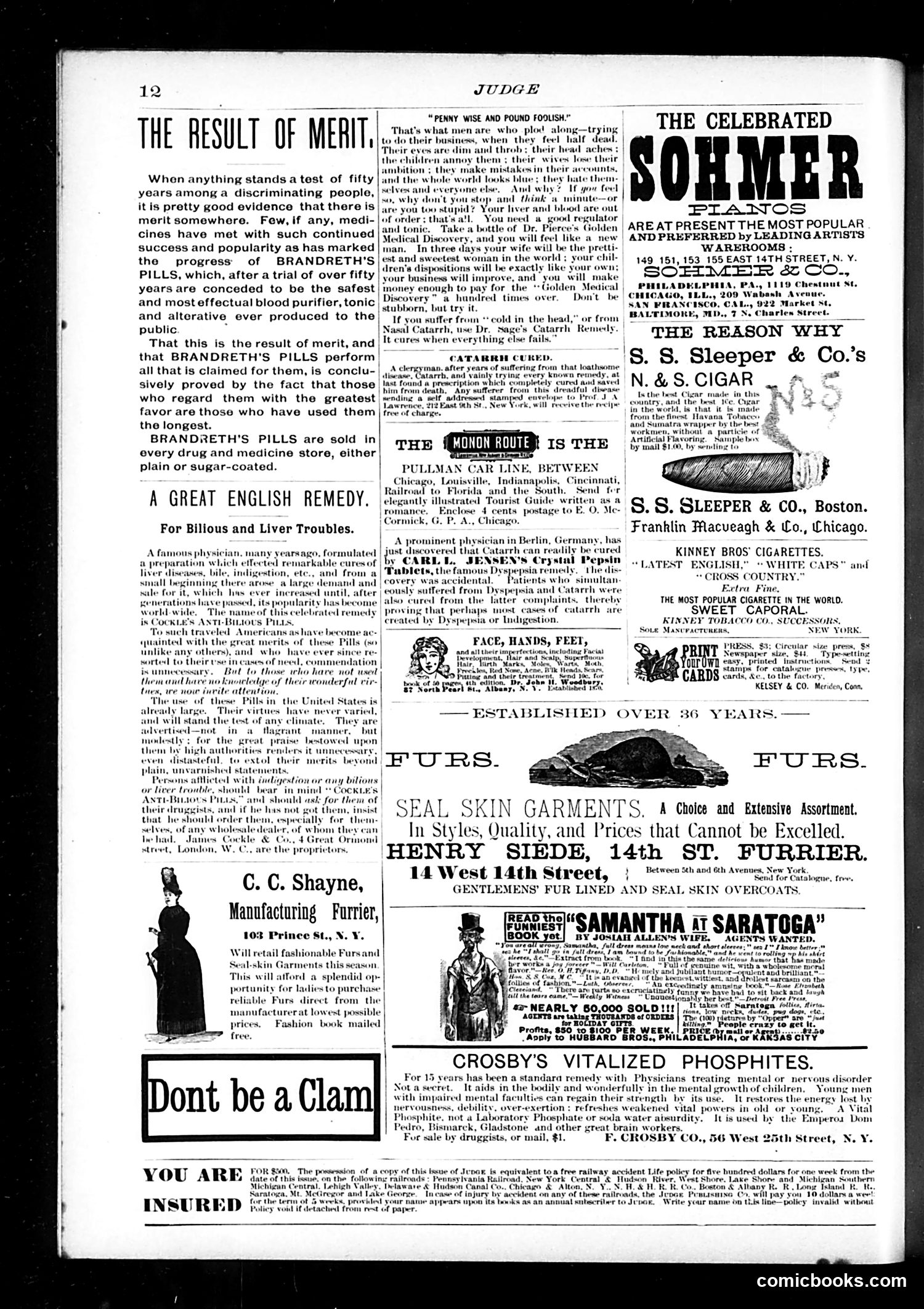 Judge — November 26, 1887 — page 12 of 16