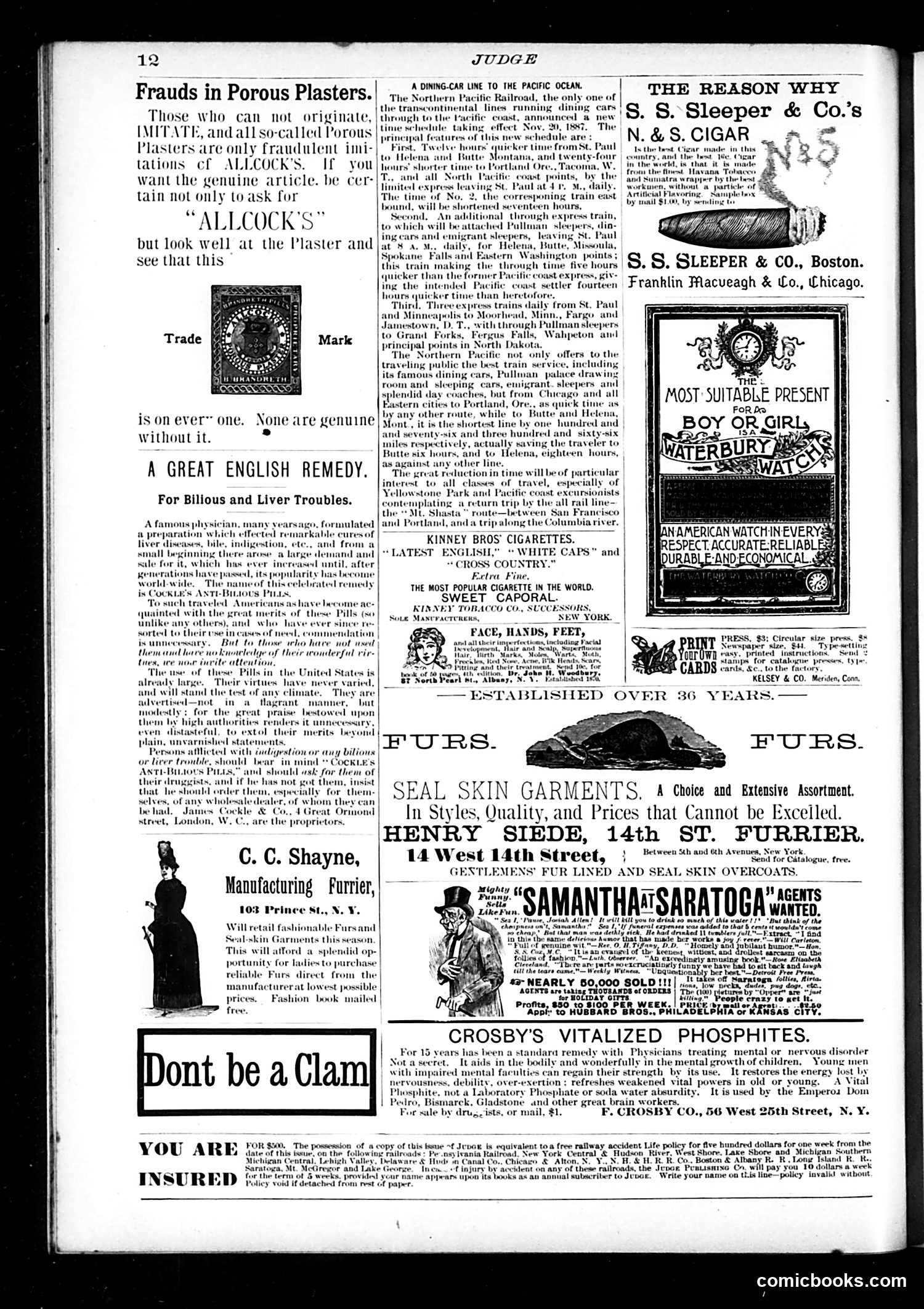 Judge — December 3, 1887 — page 12 of 16