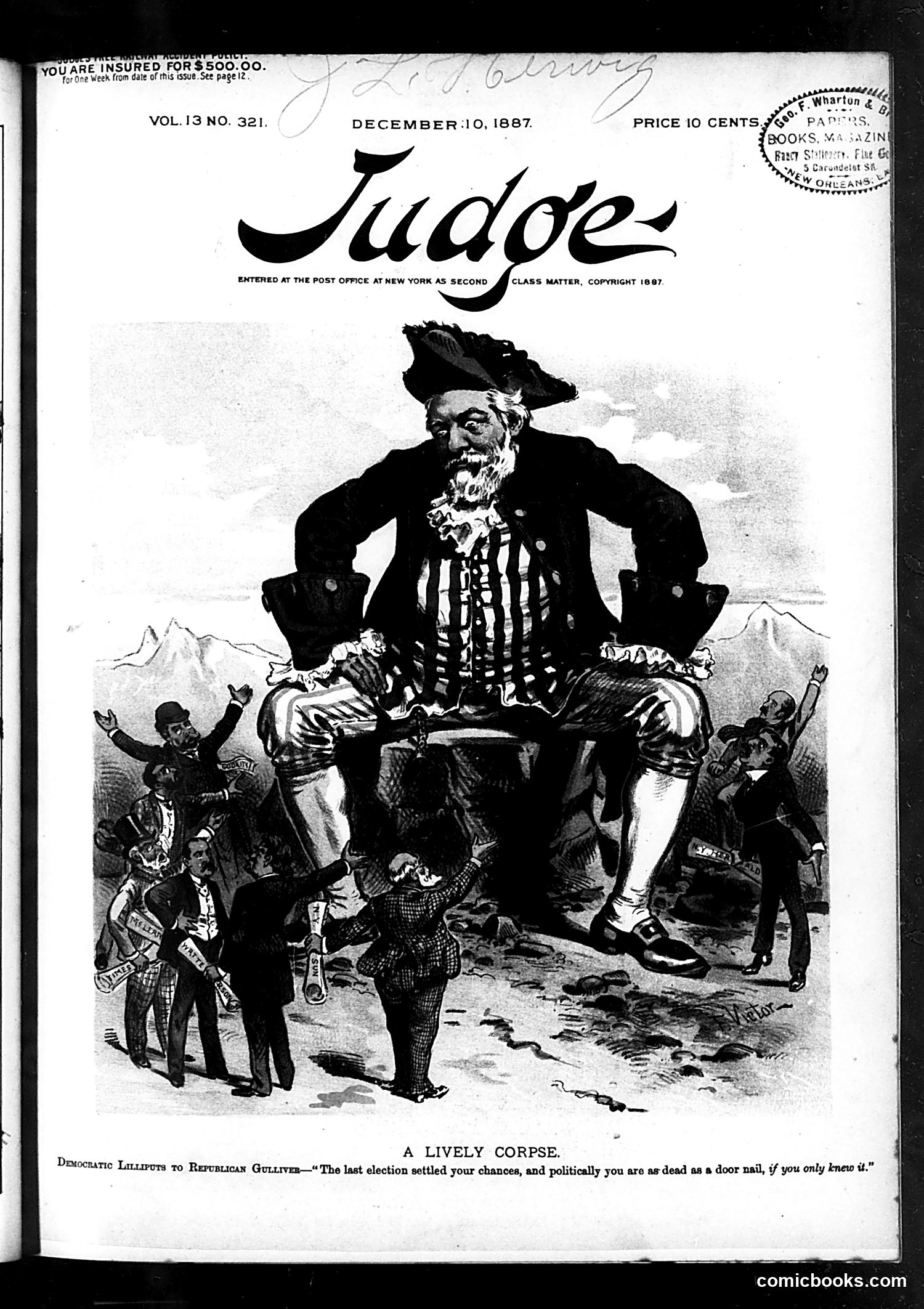 Judge — December 10, 1887
