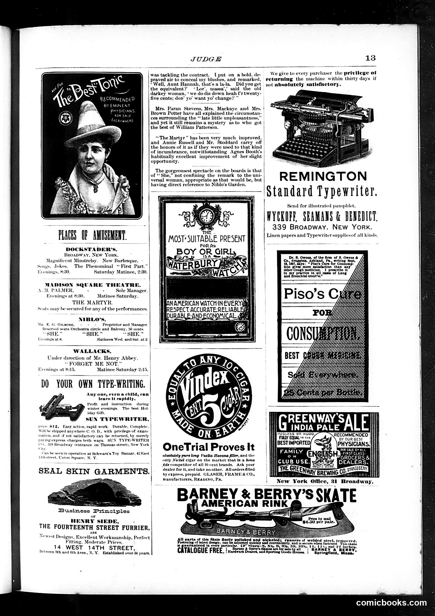 Judge — December 10, 1887 — page 13 of 16