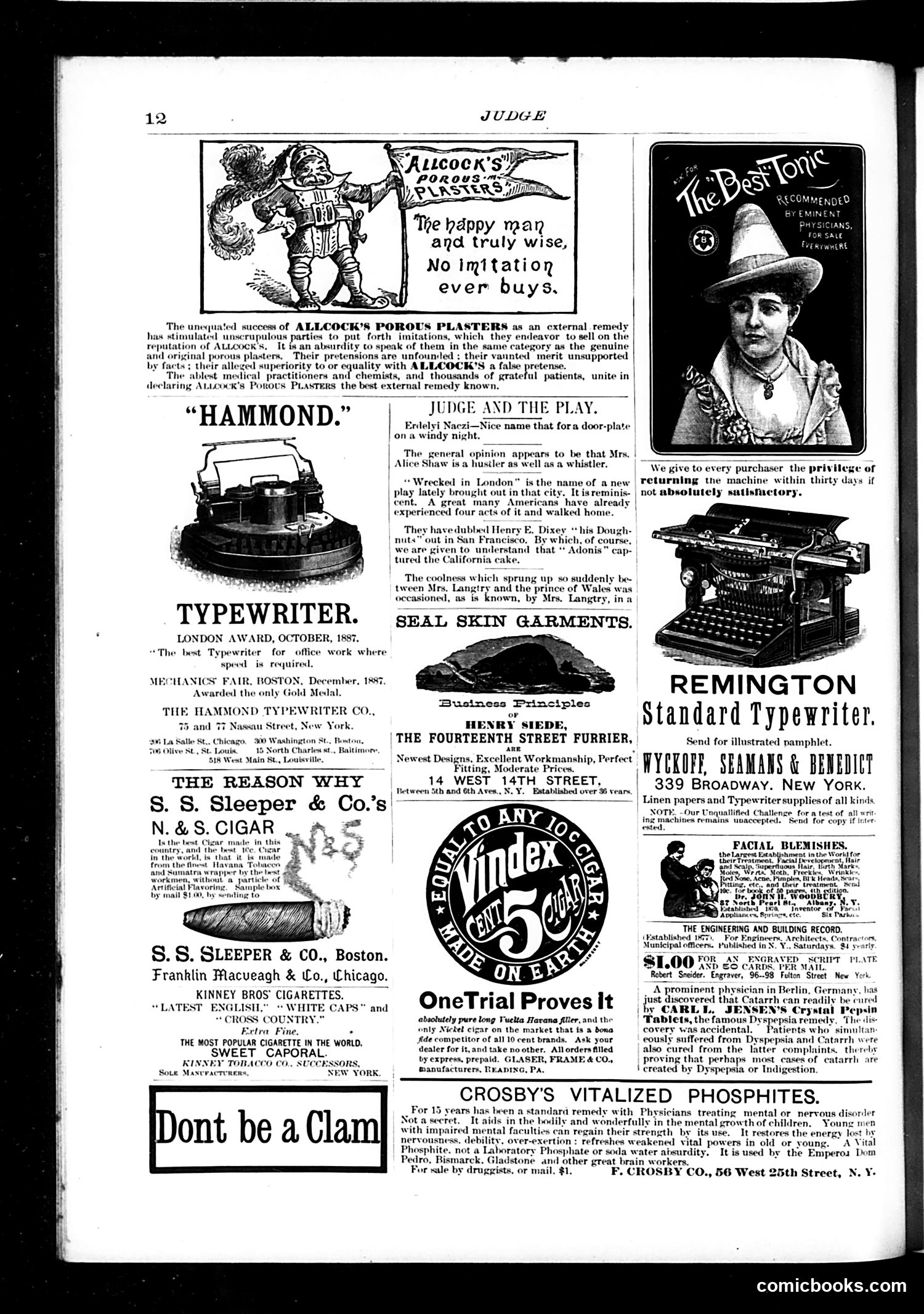 Judge — January 7, 1888 — page 12 of 16