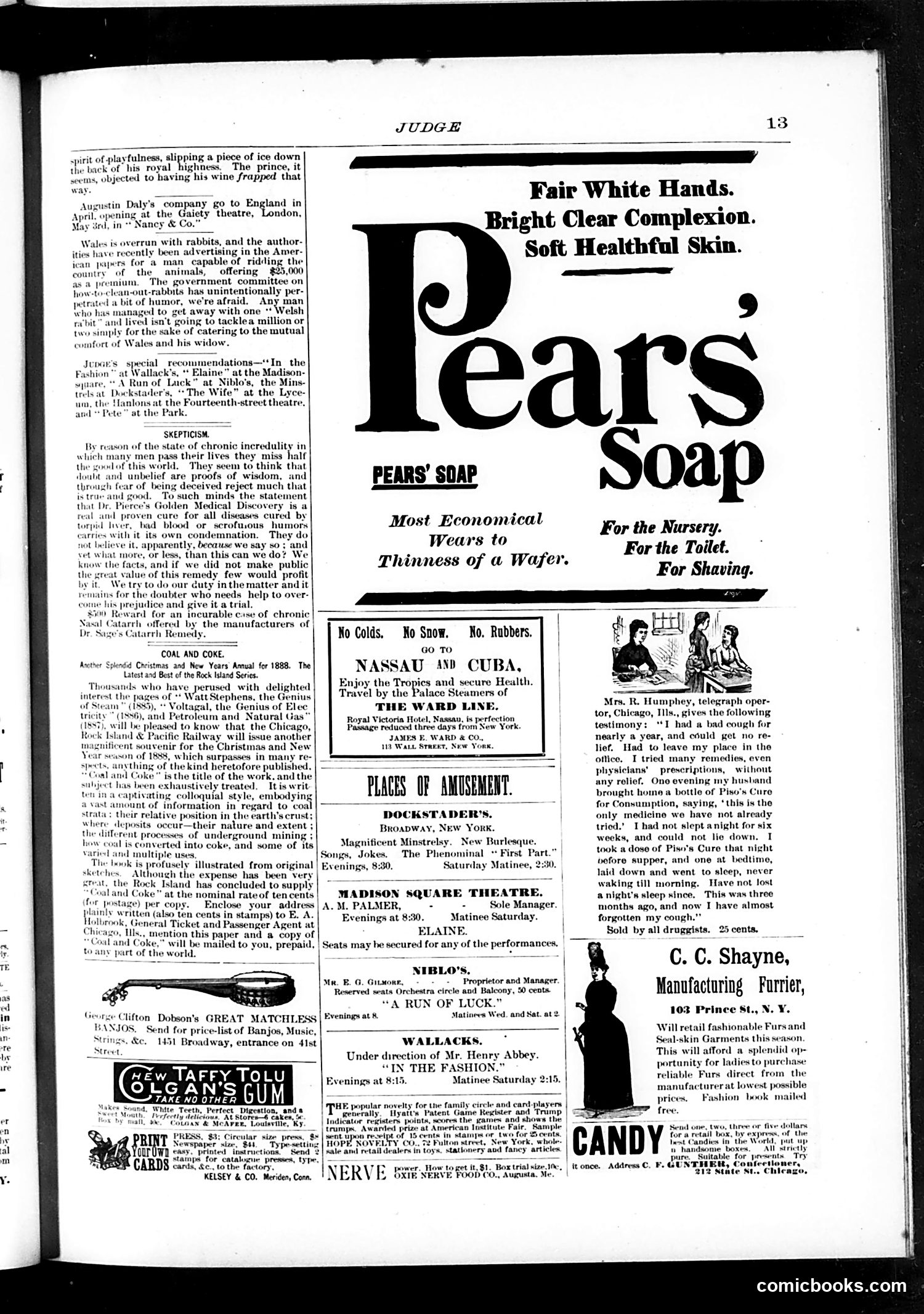 Judge — January 7, 1888 — page 13 of 16