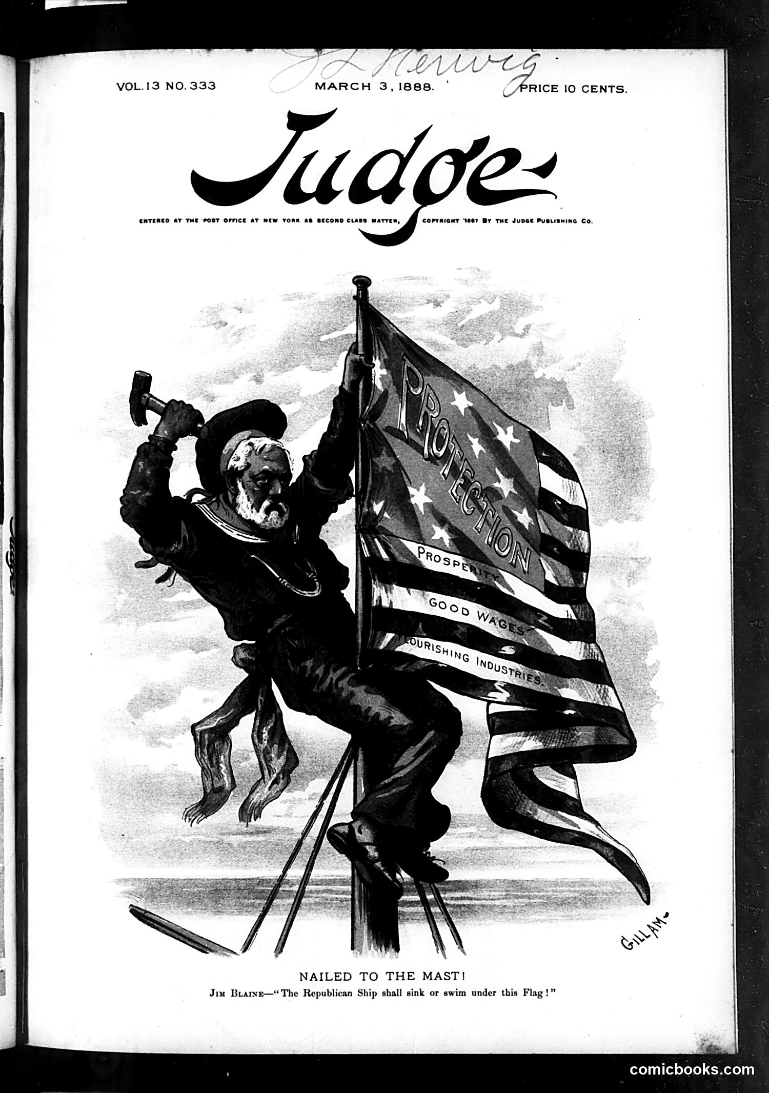 Judge — March 3, 1888
