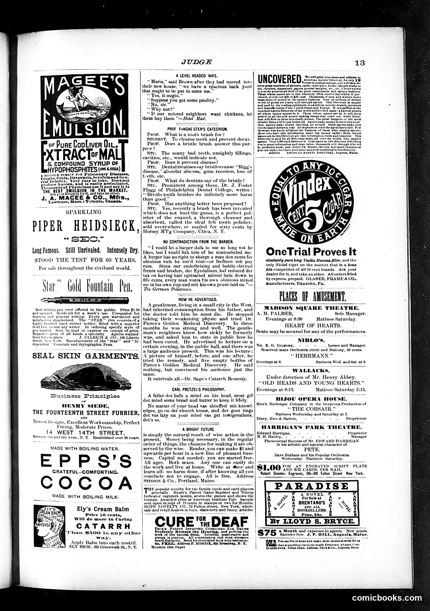 Judge — March 17, 1888 — page 13 of 16