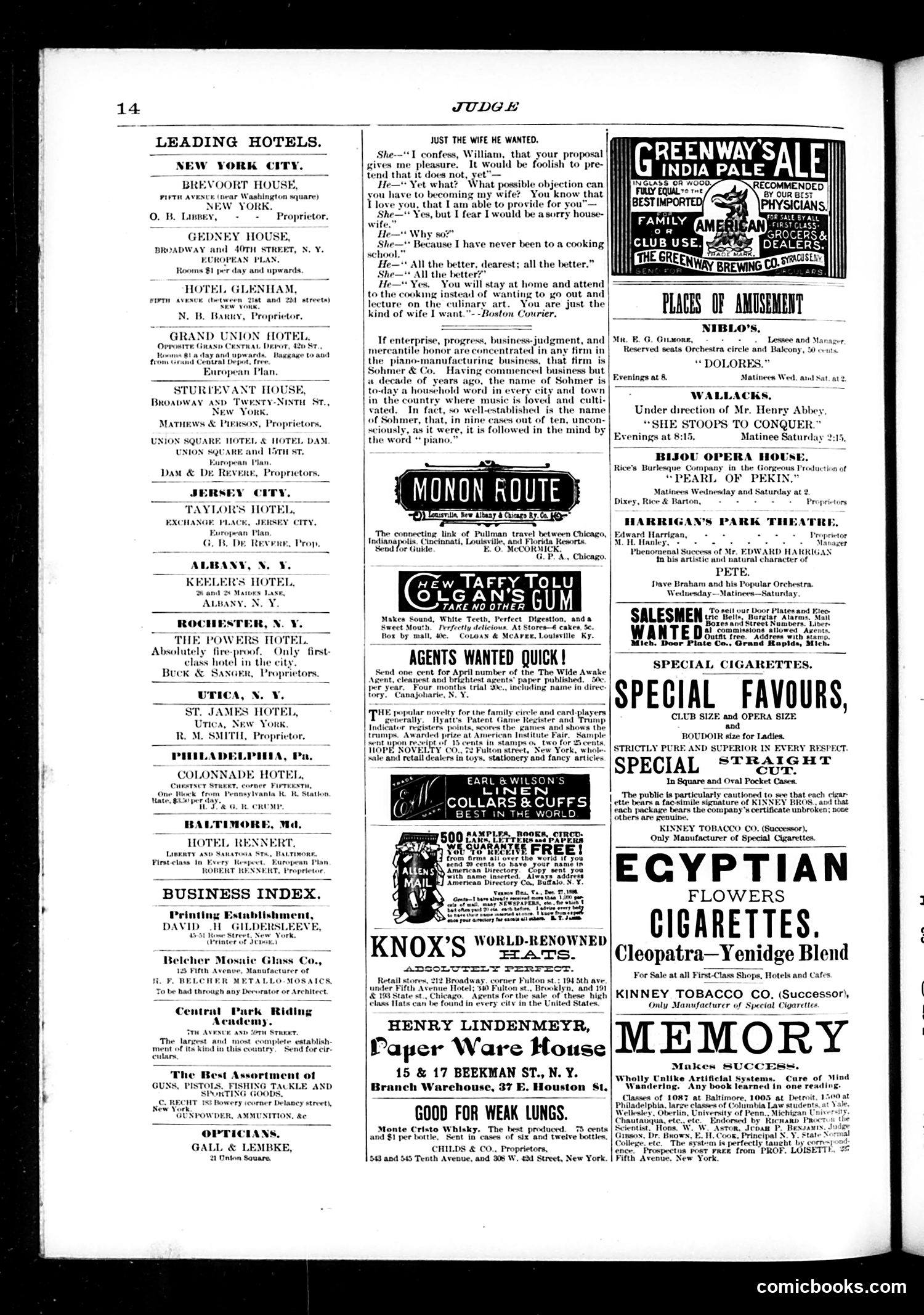 Judge — April 14, 1888 — page 14 of 16