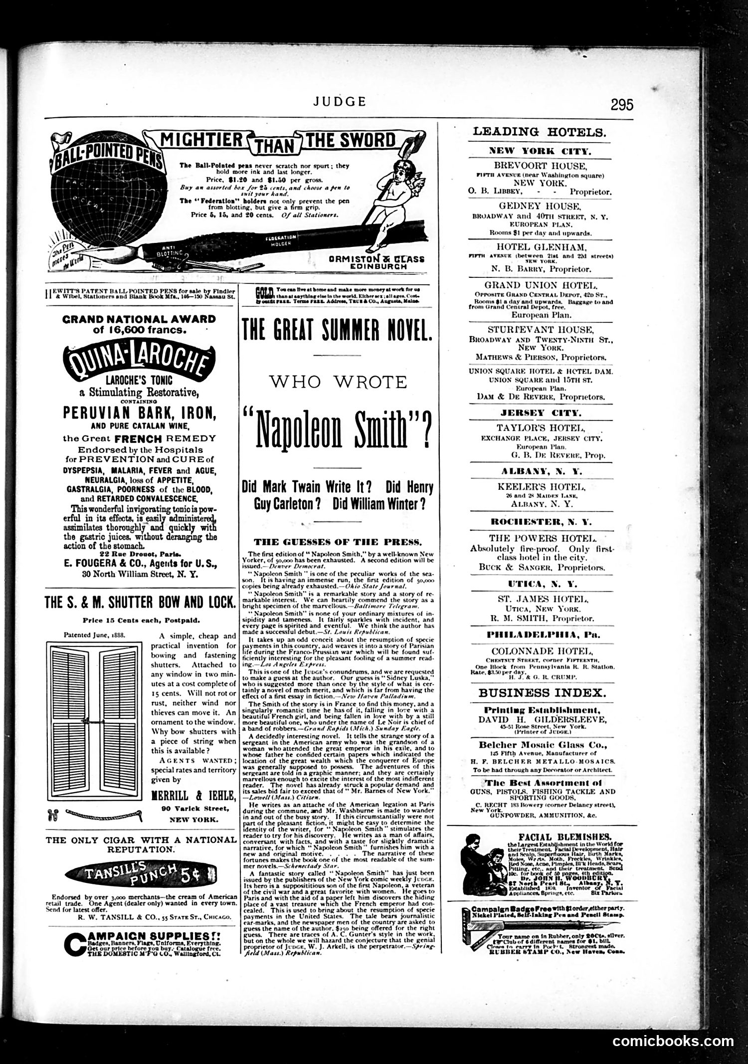 Judge — August 11, 1888 — page 15 of 16