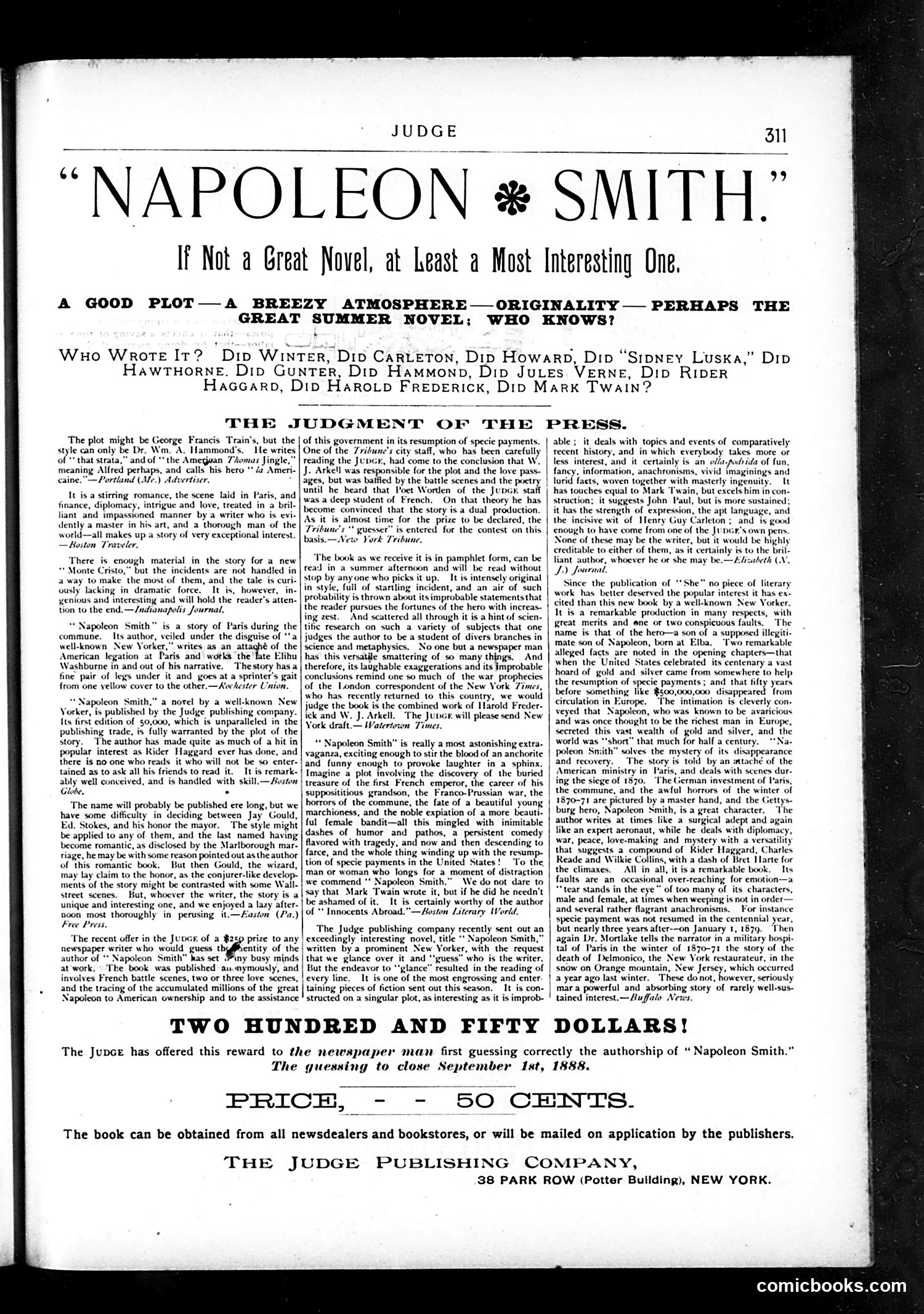 Judge — August 18, 1888 — page 15 of 18