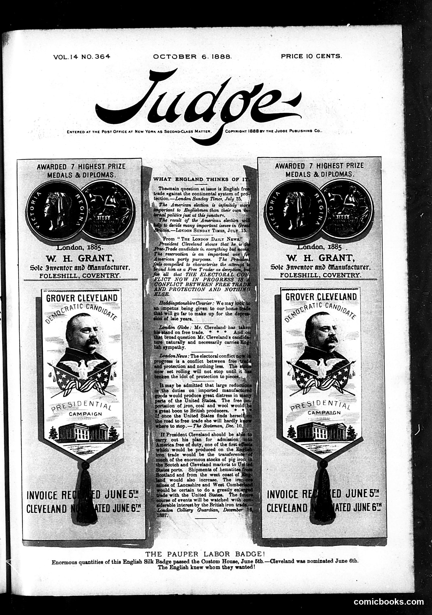 Judge — October 6, 1888