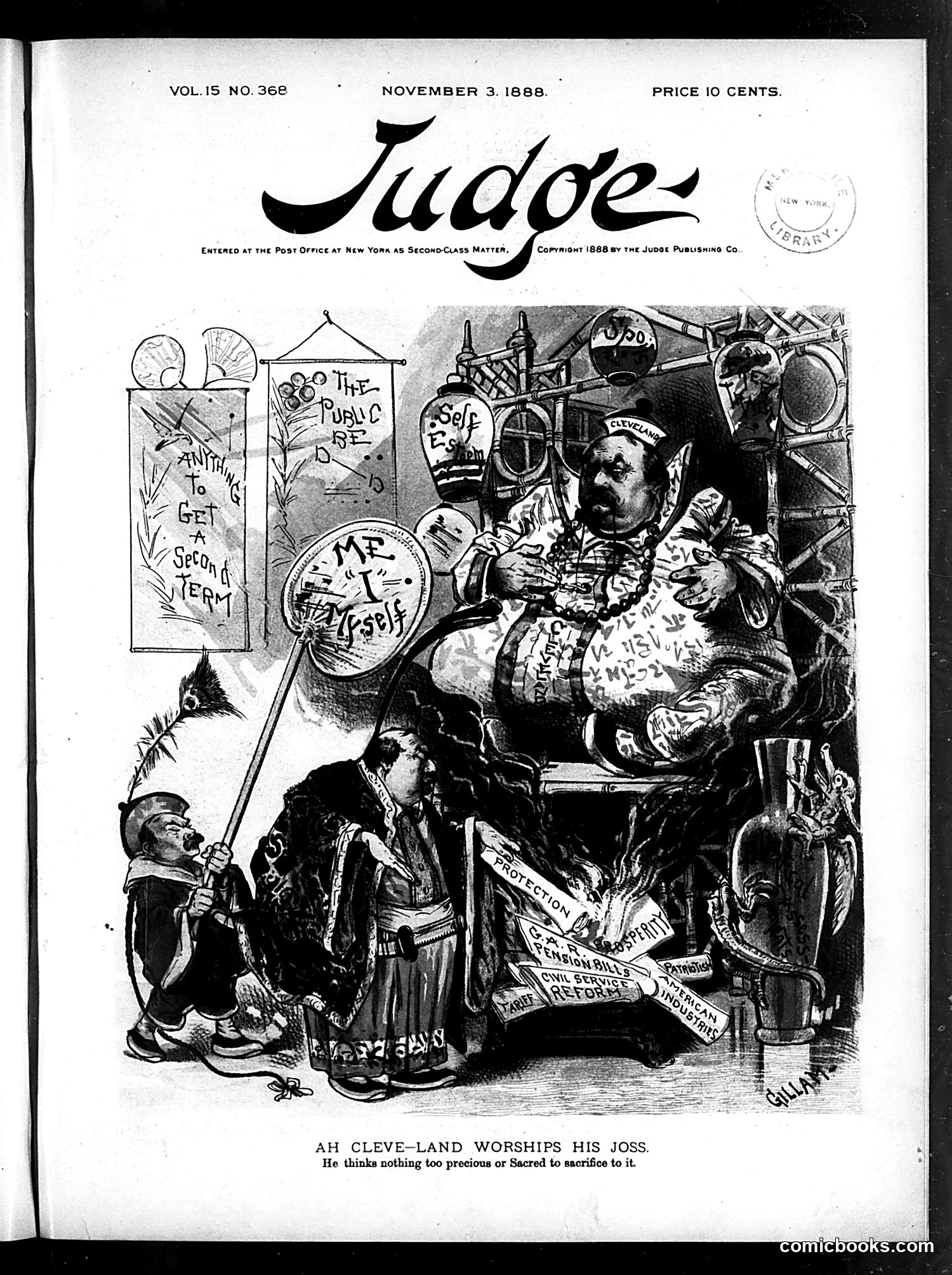 Judge — November 3, 1888