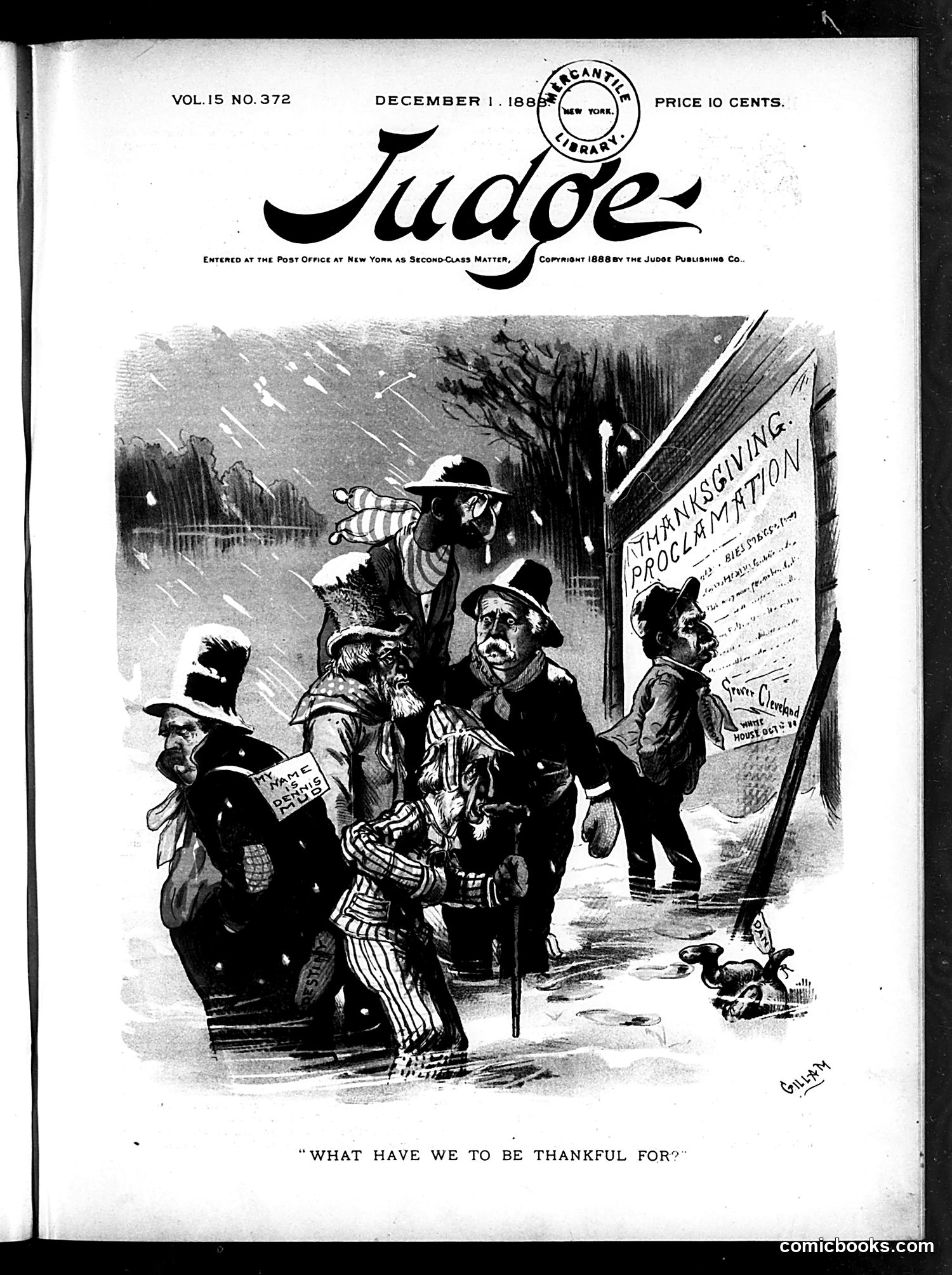 Judge — December 1, 1888
