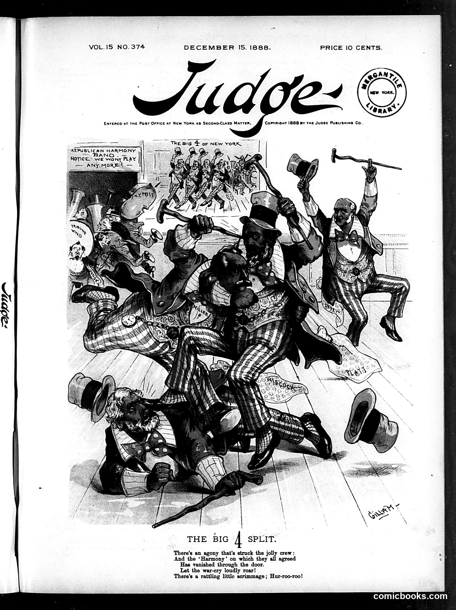 Judge — December 15, 1888
