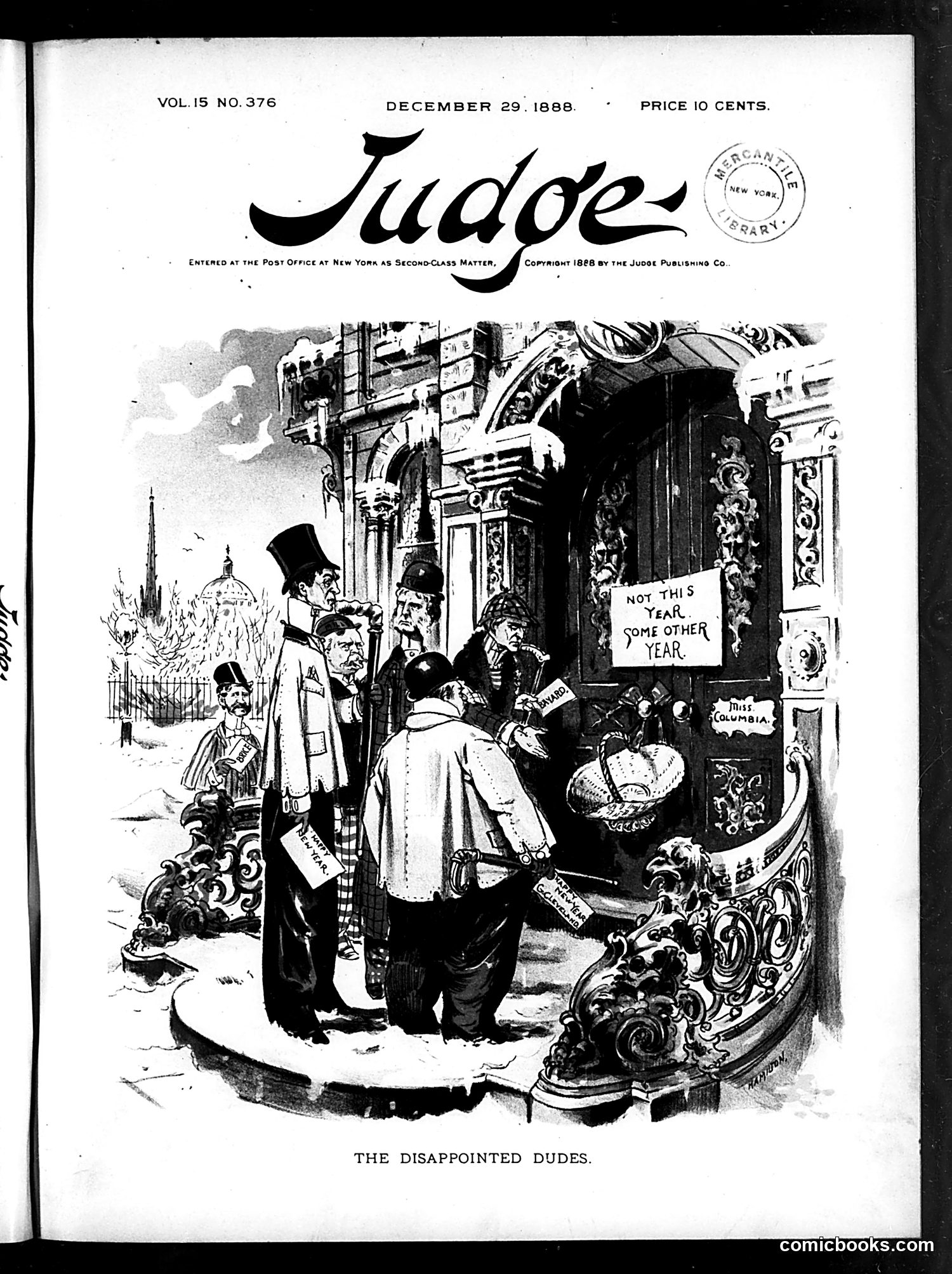 Judge — December 29, 1888