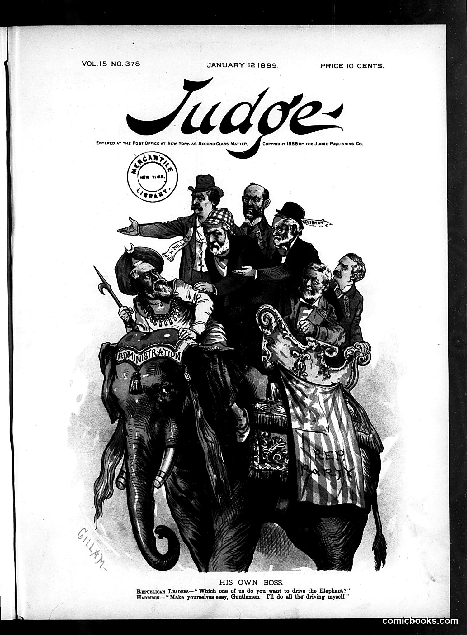 Judge — January 12, 1889