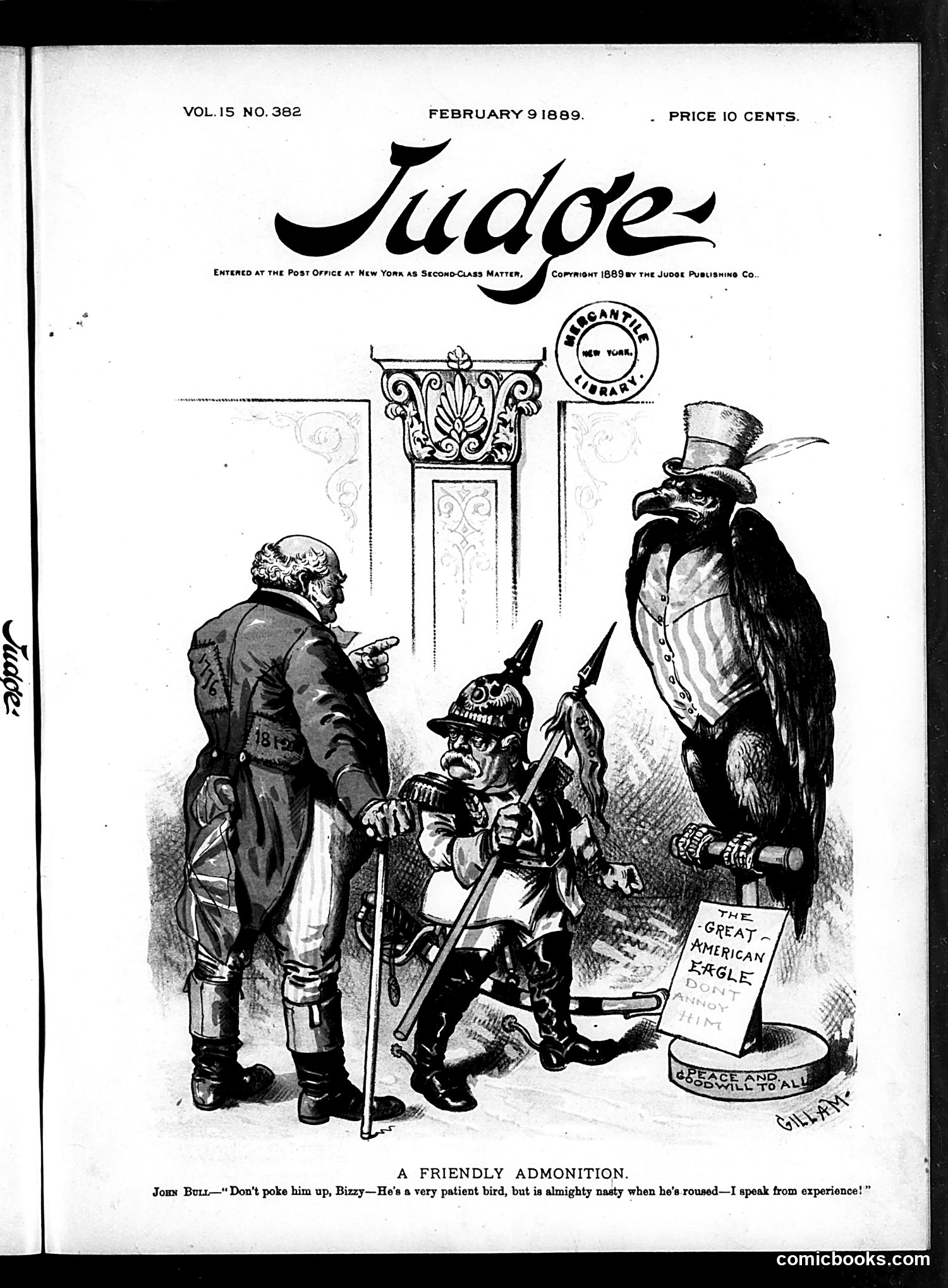Judge — February 9, 1889