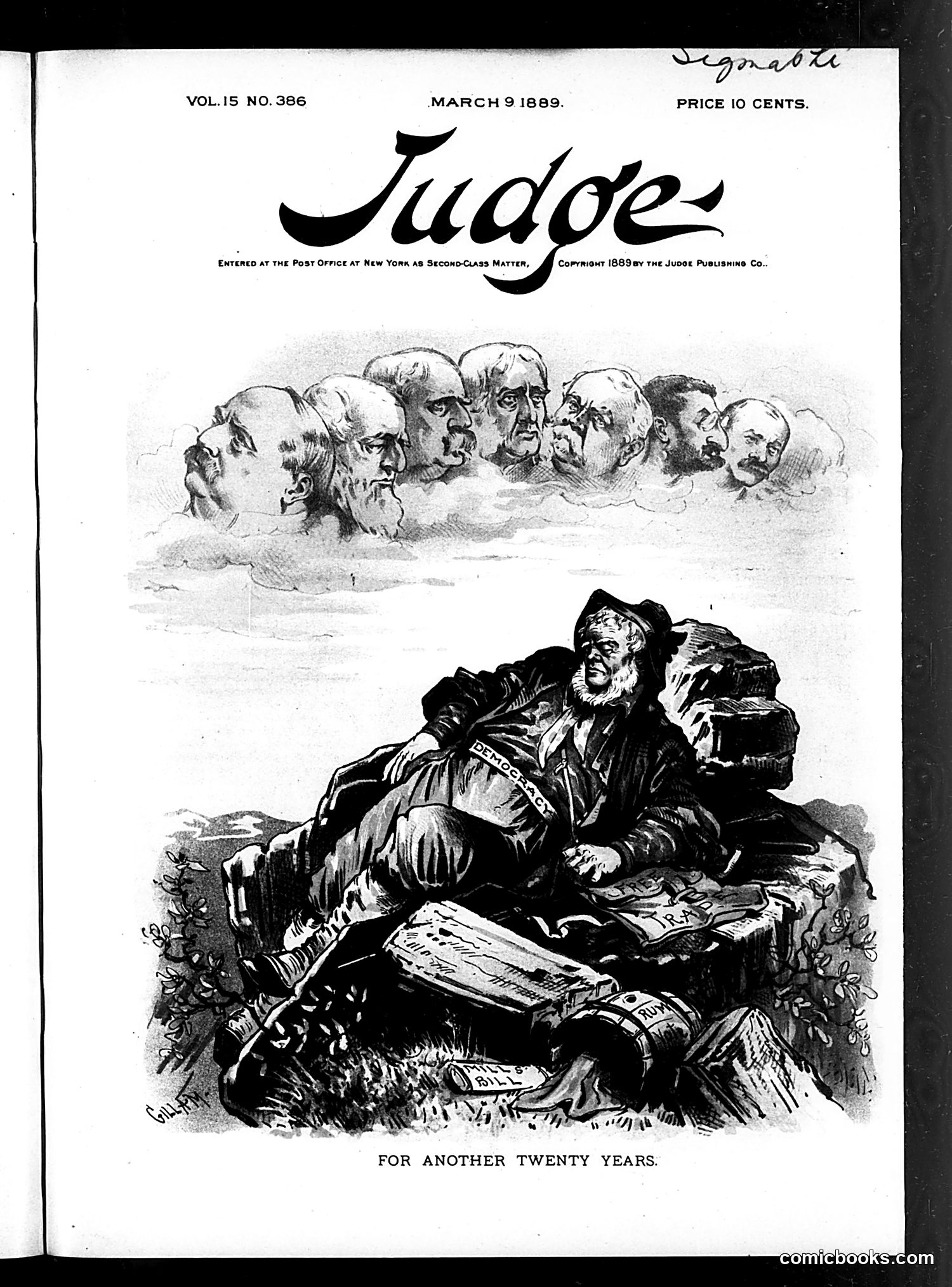 Judge — March 9, 1889