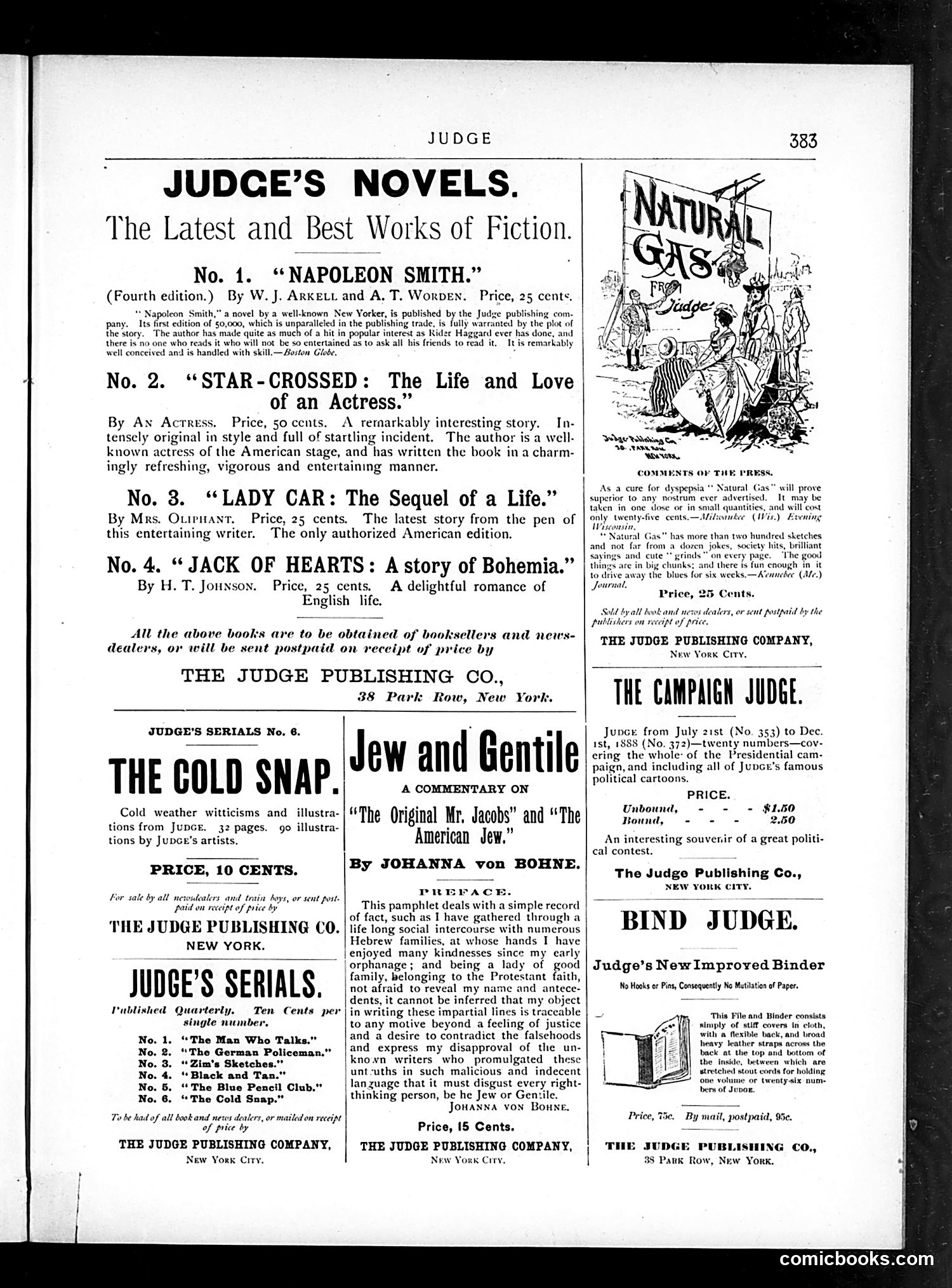 Judge — March 16, 1889 — page 15 of 20