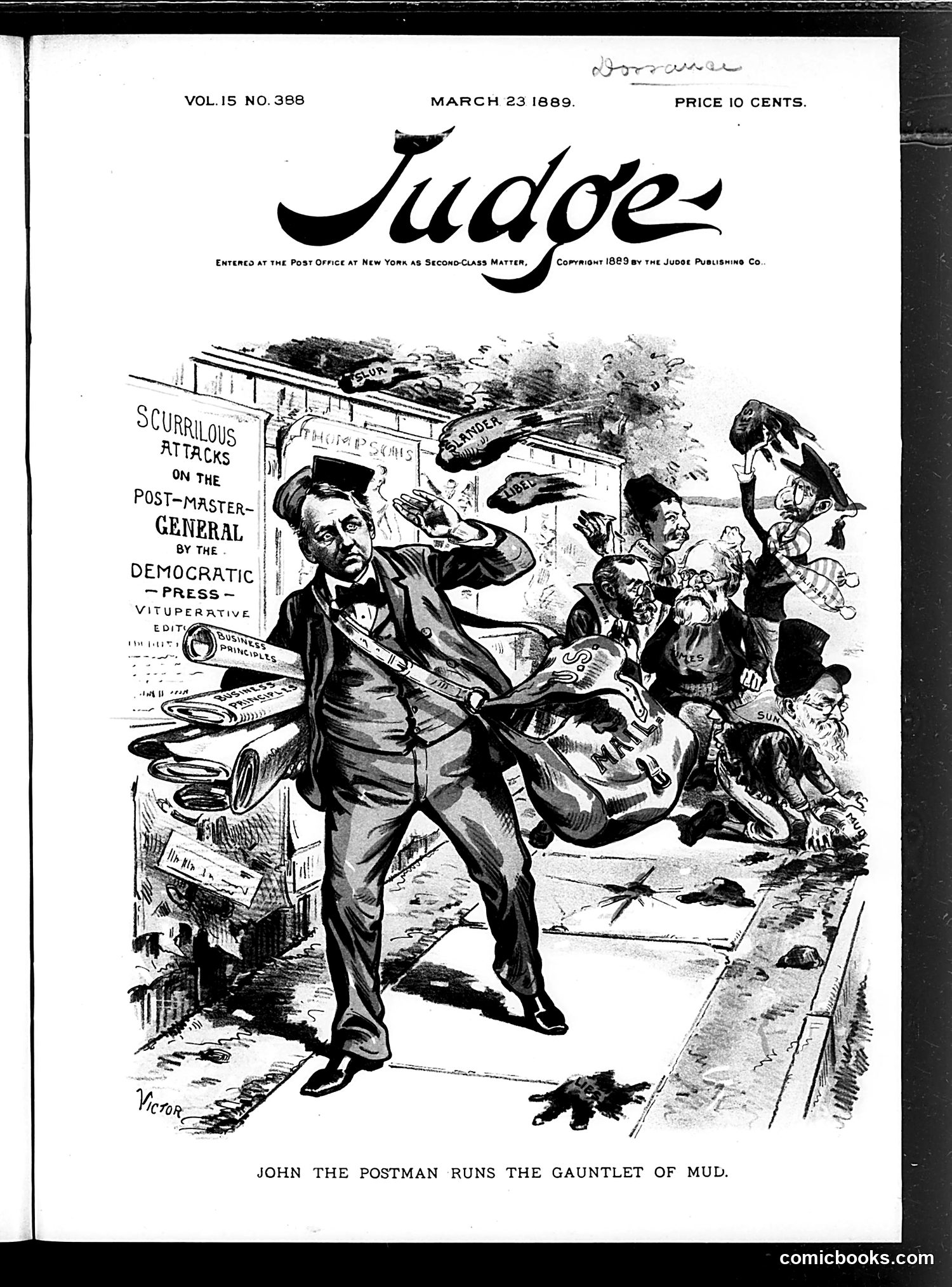 Judge — March 23, 1889