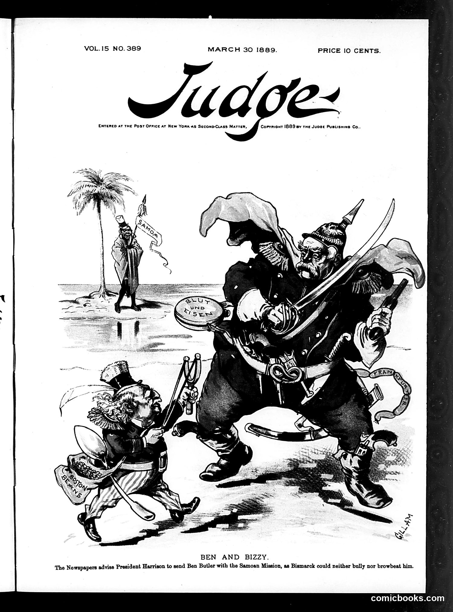 Judge — March 30, 1889