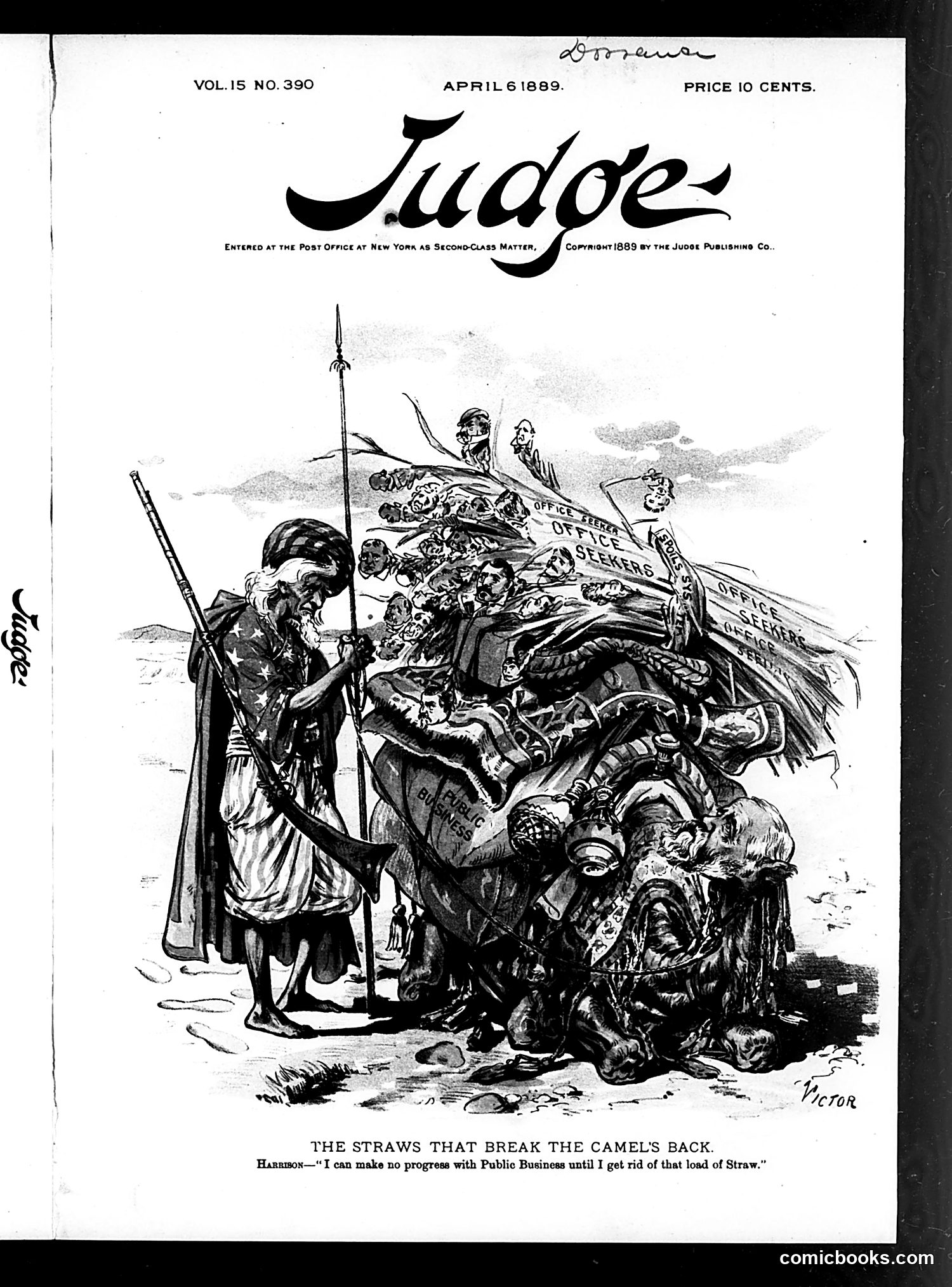 Judge — April 6, 1889
