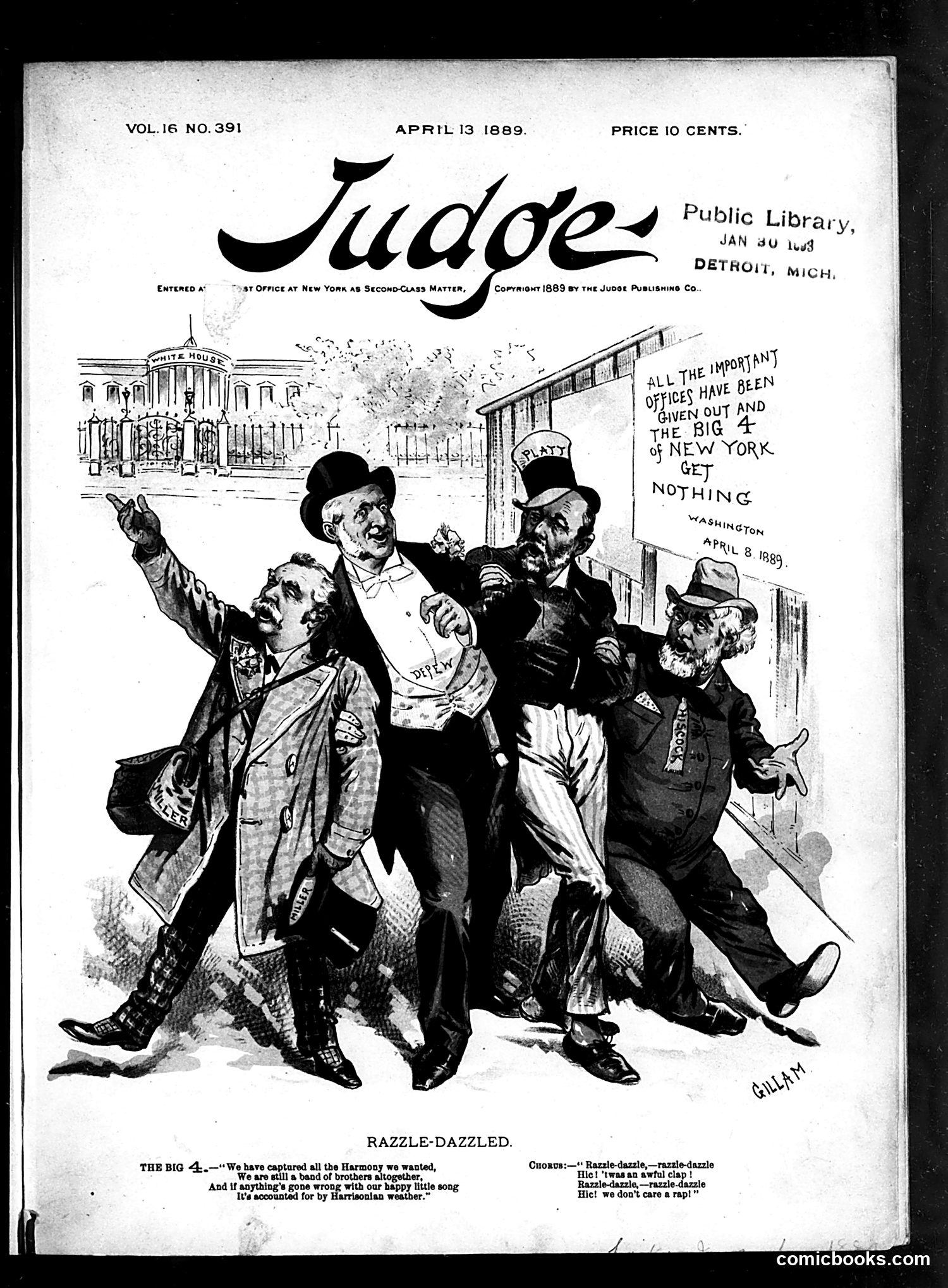 Judge — April 13, 1889