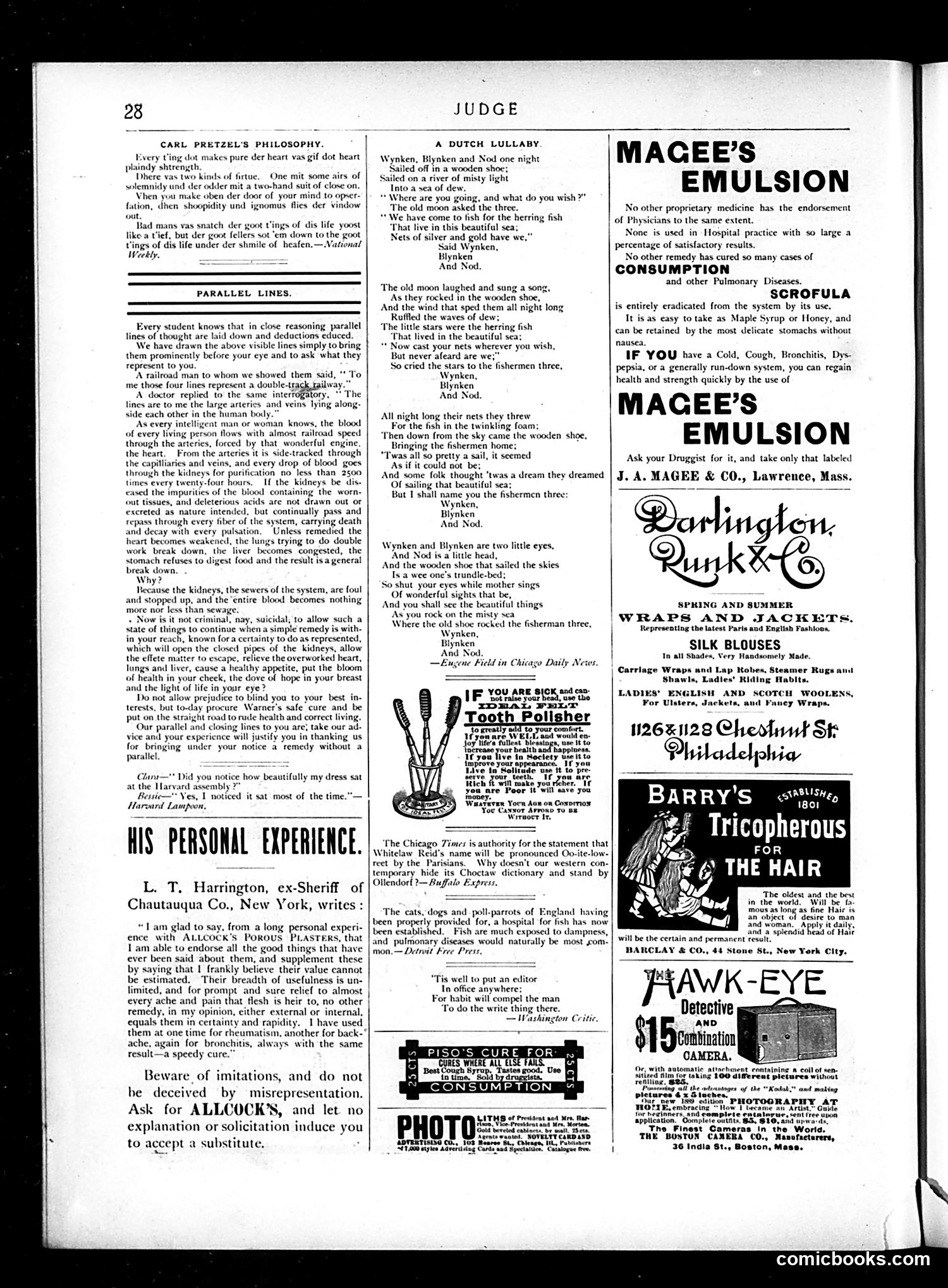 Judge — April 20, 1889 — page 12 of 16