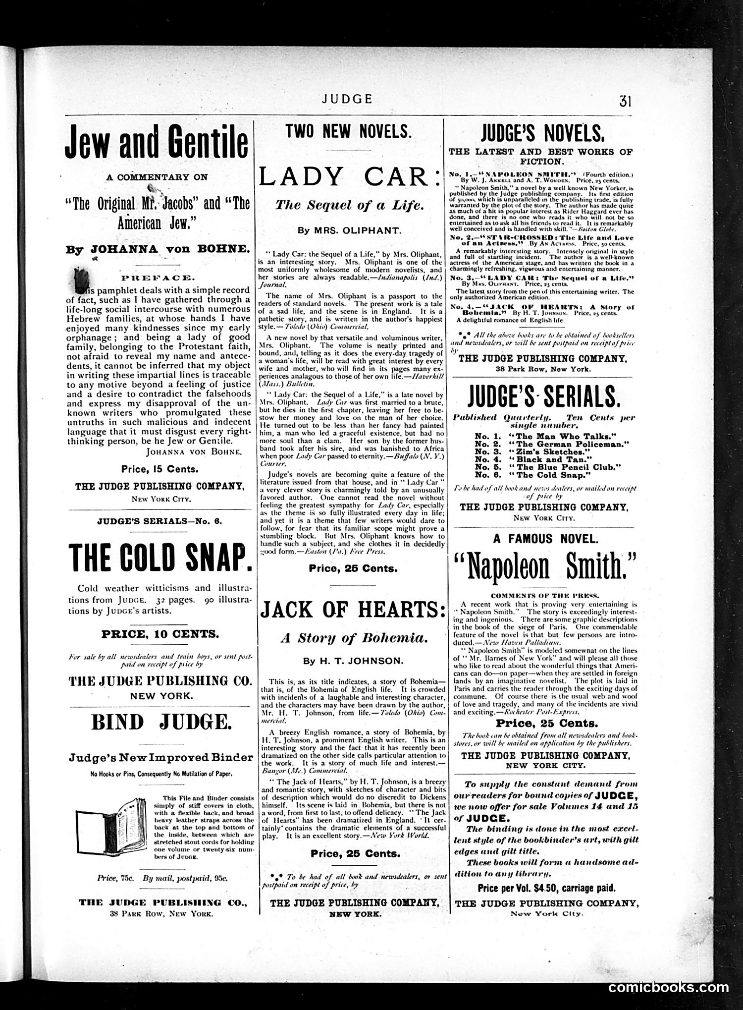 Judge — April 20, 1889 — page 15 of 16