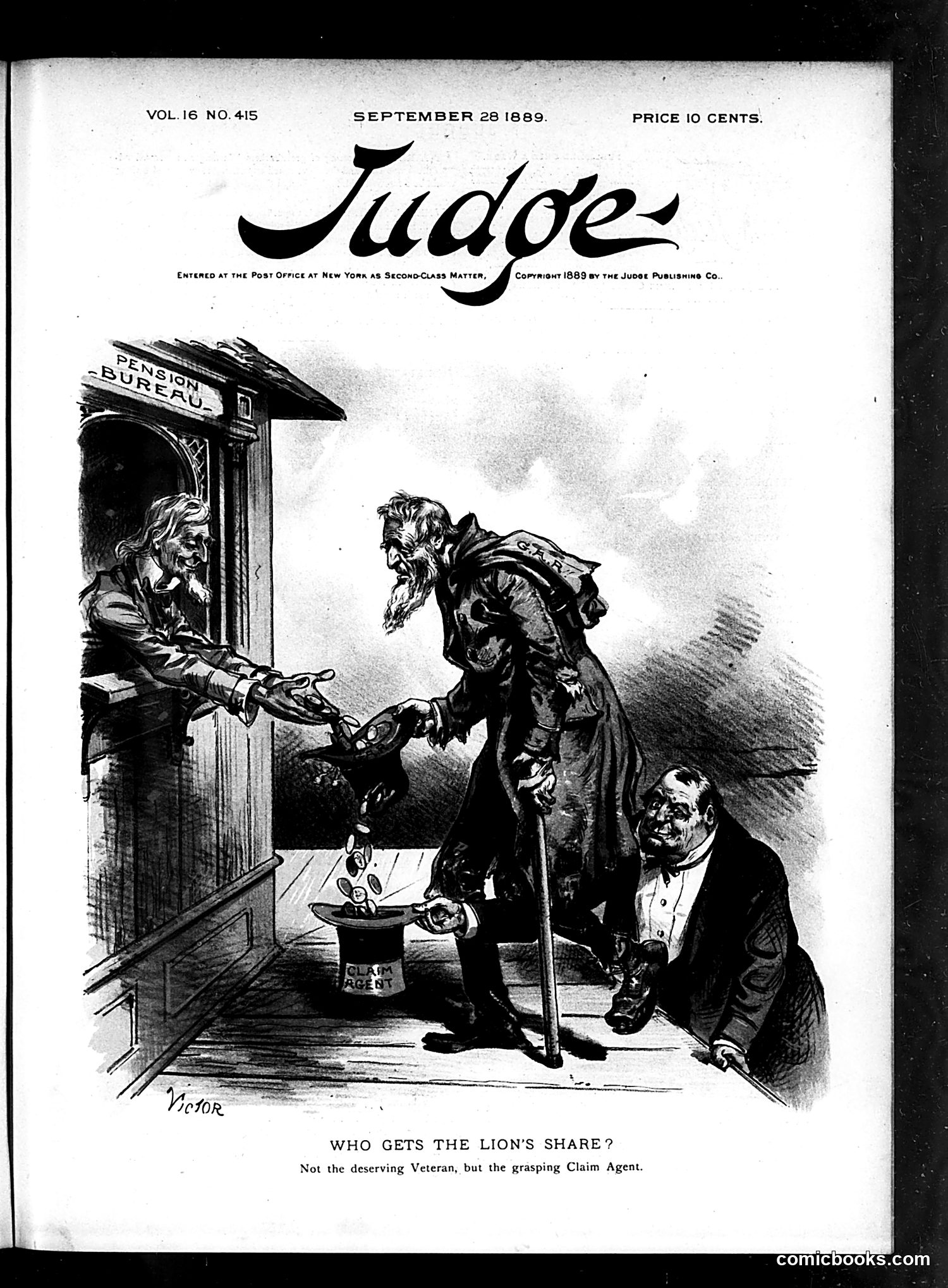 Judge — September 28, 1889