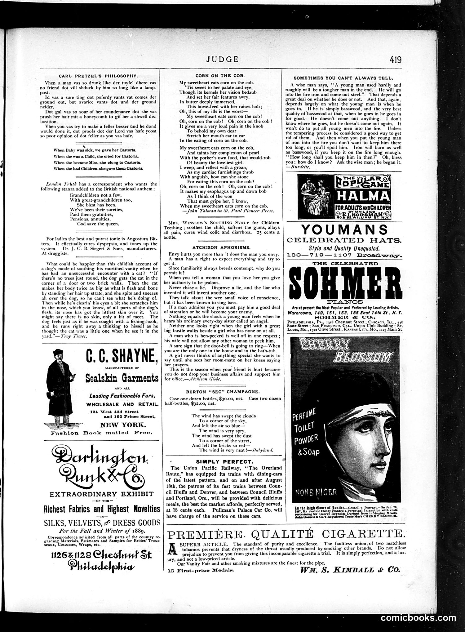 Judge — October 5, 1889 — page 11 of 17