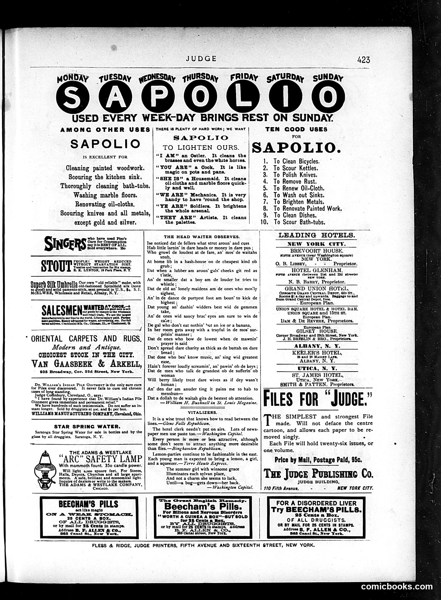 Judge — October 5, 1889 — page 15 of 17