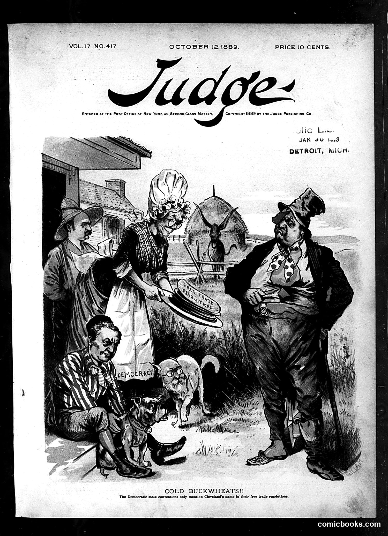 Judge — October 12, 1889