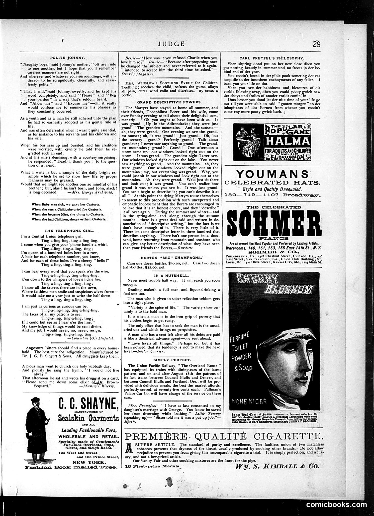 Judge — October 19, 1889 — page 11 of 16