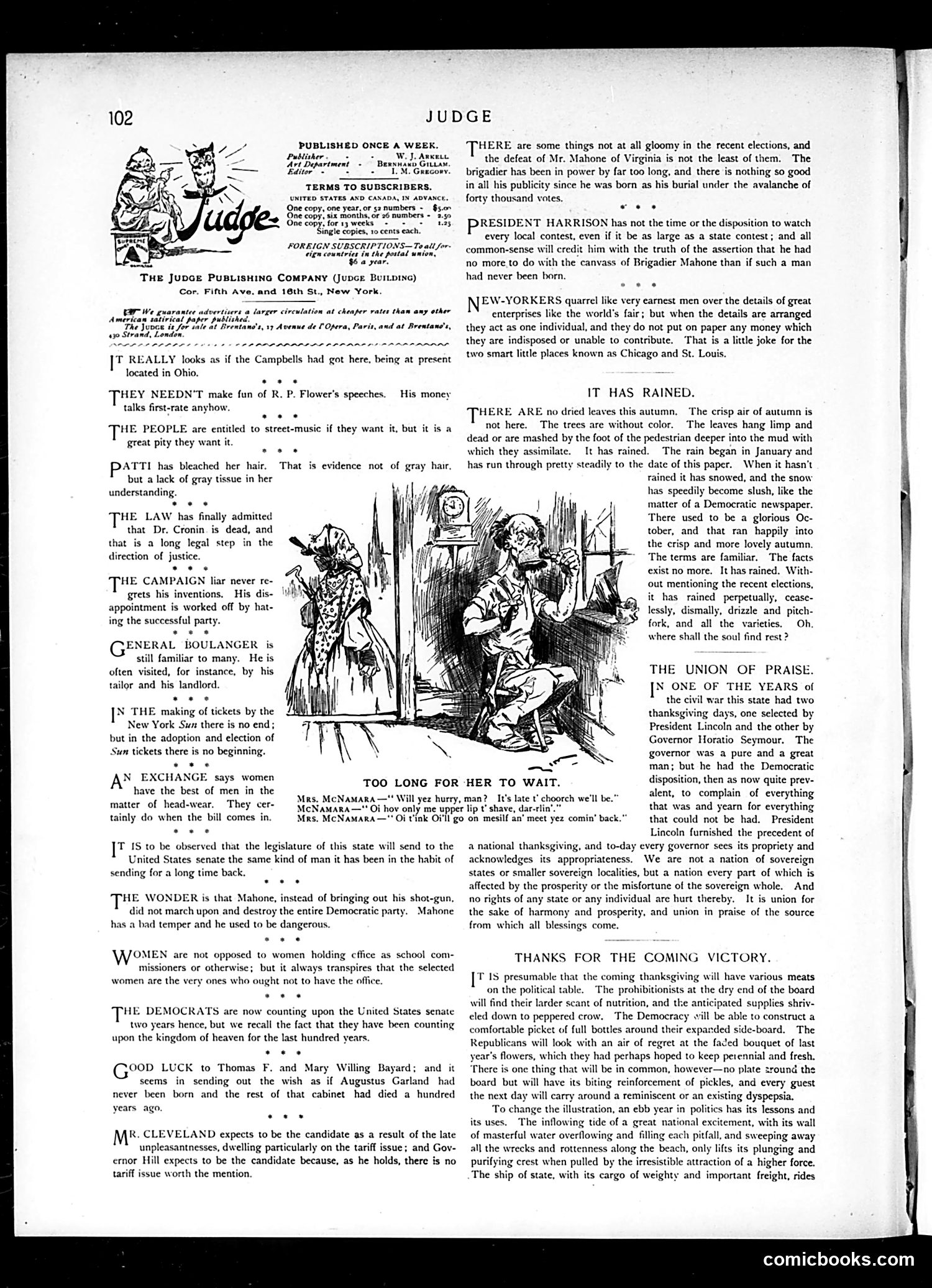 Judge — November 23, 1889 — page 2 of 16
