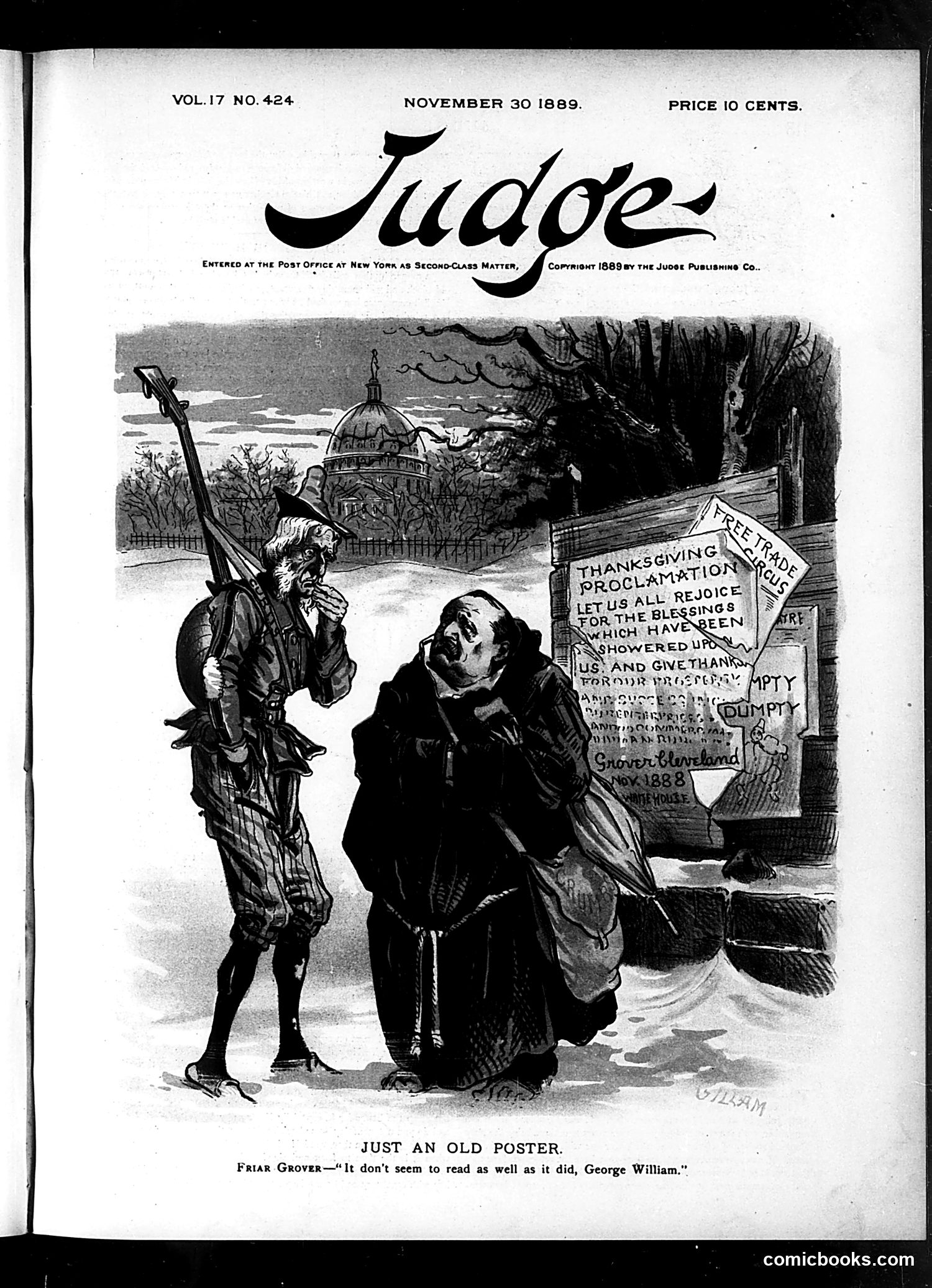 Judge — November 30, 1889