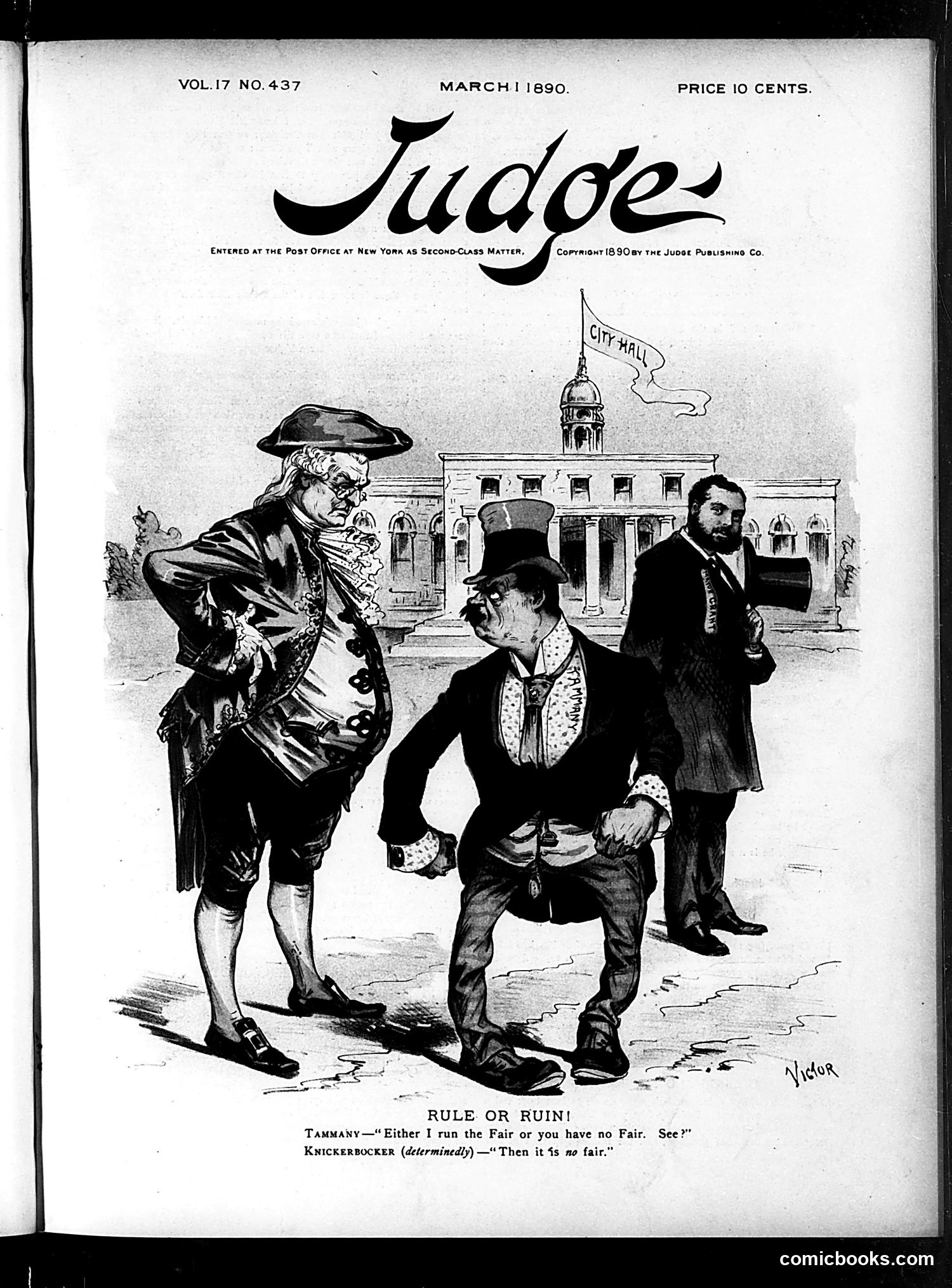Judge — March 1, 1890