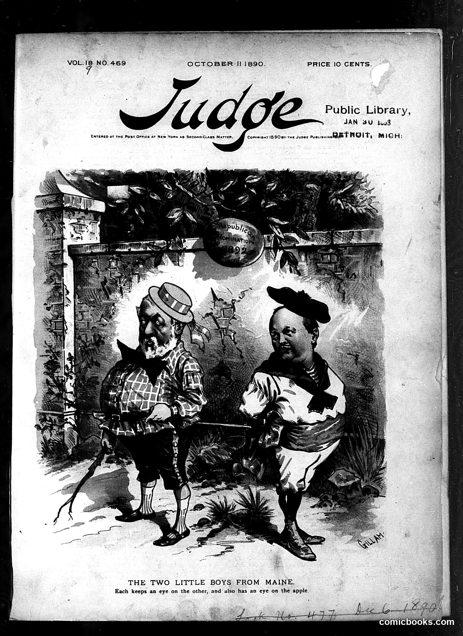 Judge — October 11, 1890